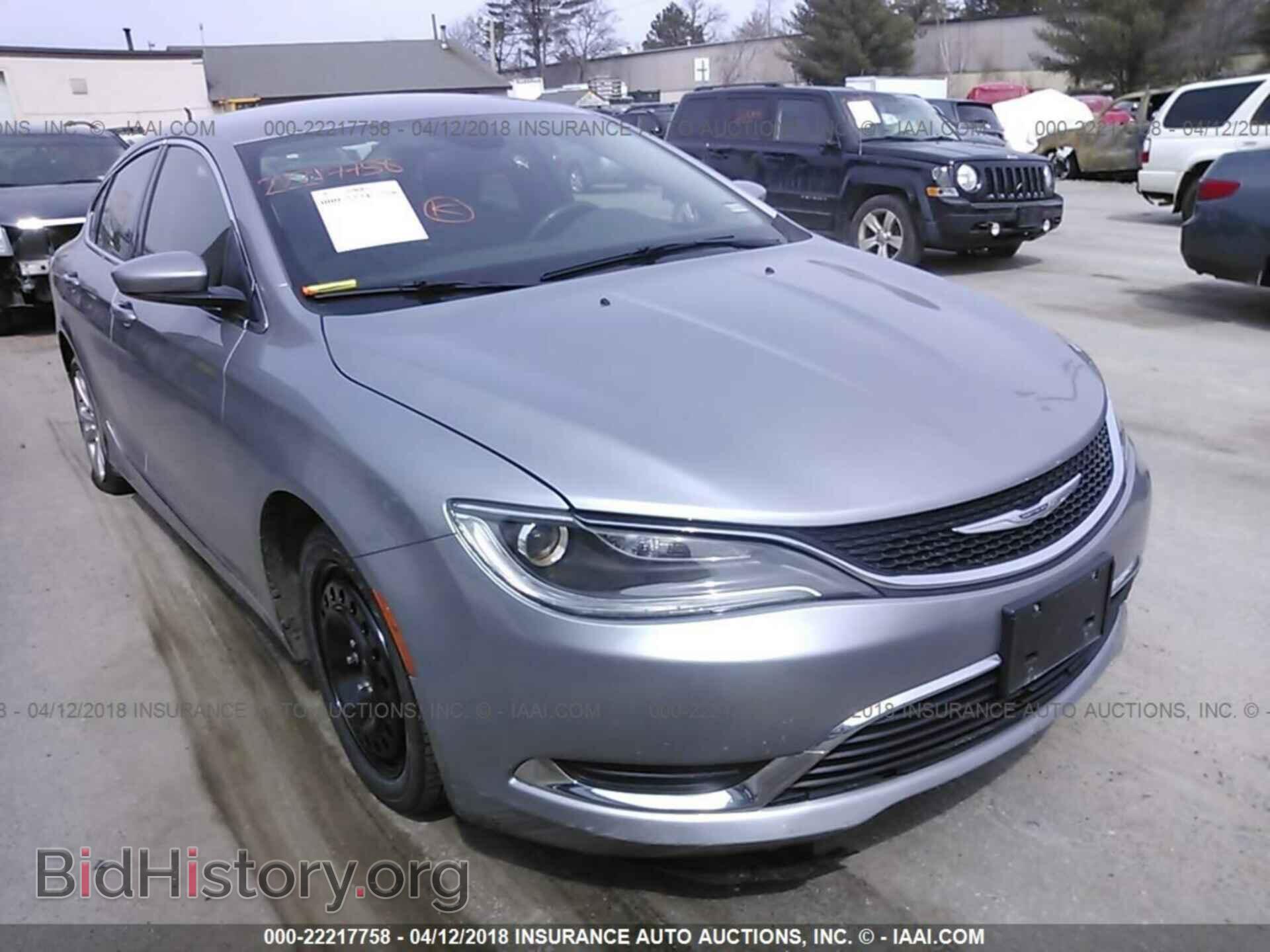 Фотография 1C3CCCAB9FN504858 - Chrysler 200 2015