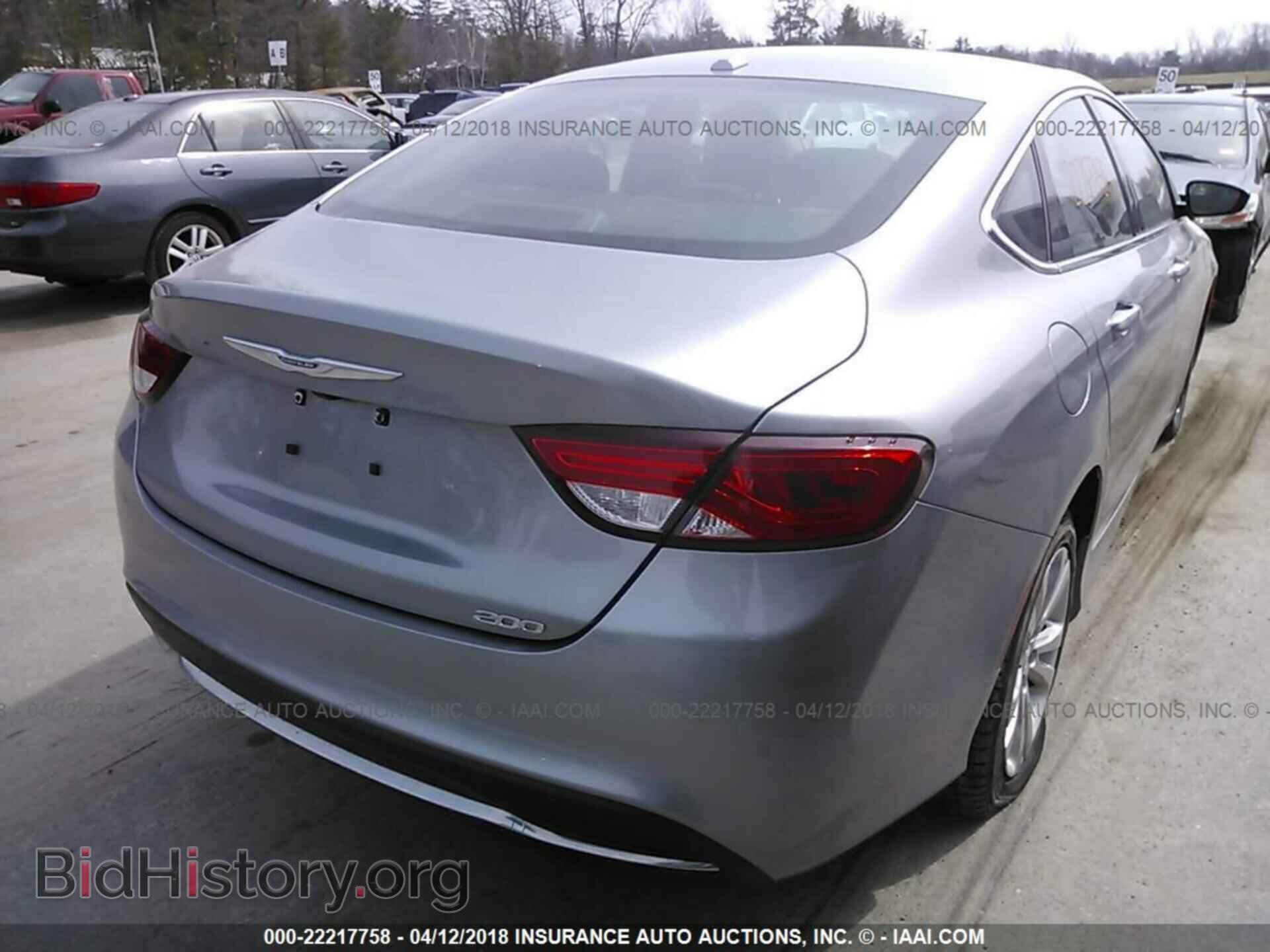 2015 Chrysler 200 - VIN: 1C3CCCAB9FN504858 - Фото 4