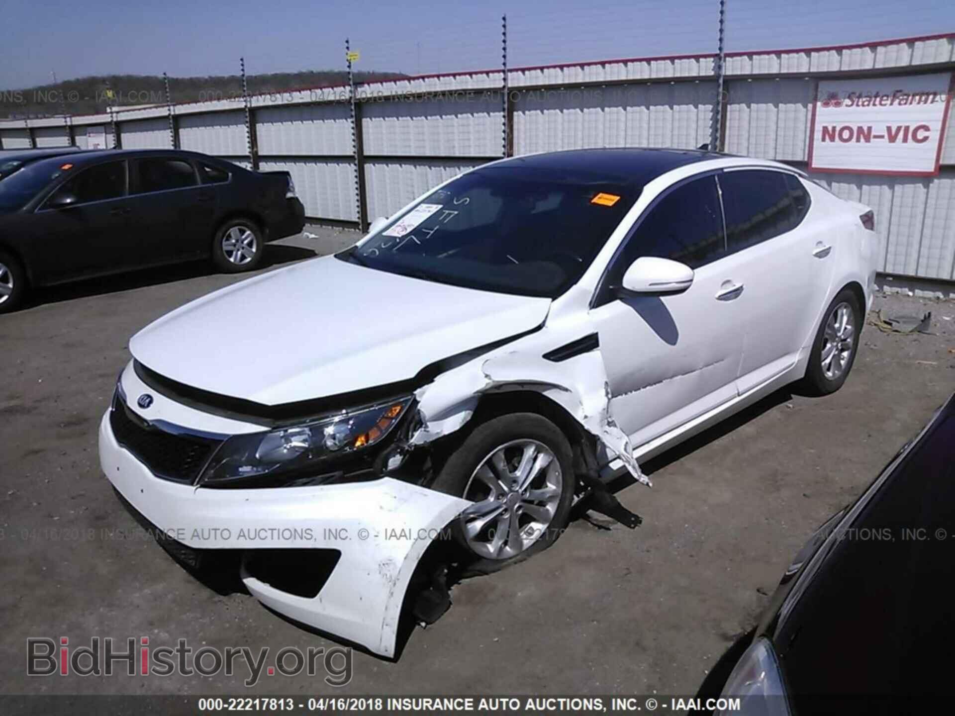 2013 Kia Optima - VIN: 5XXGN4A70DG128861 - Фото 2