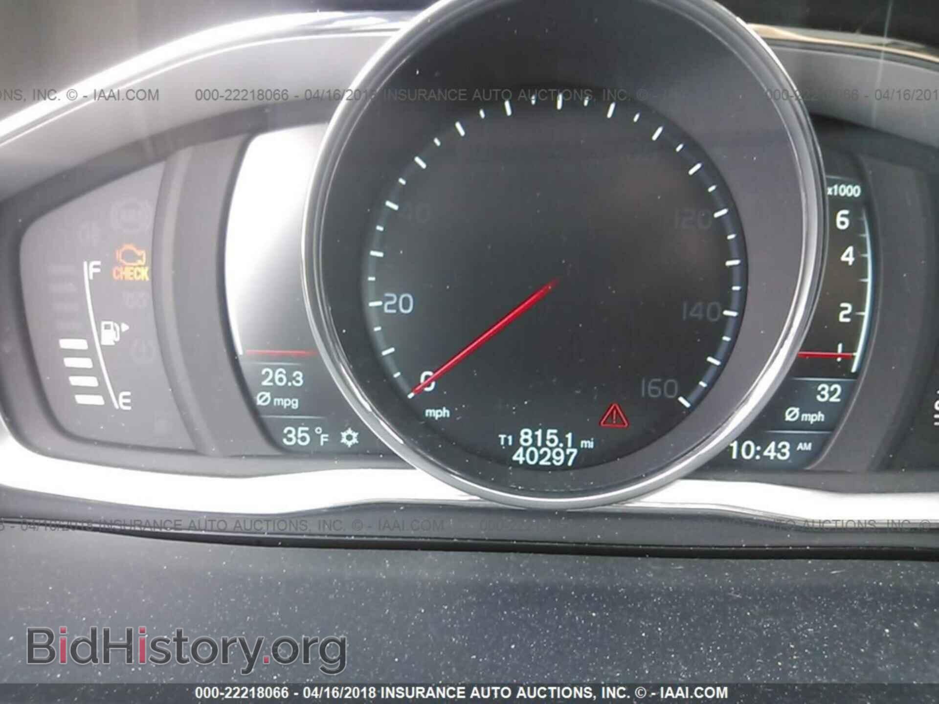2015 Volvo S60 - VIN: YV126MFC2F2303725 - Фото 7