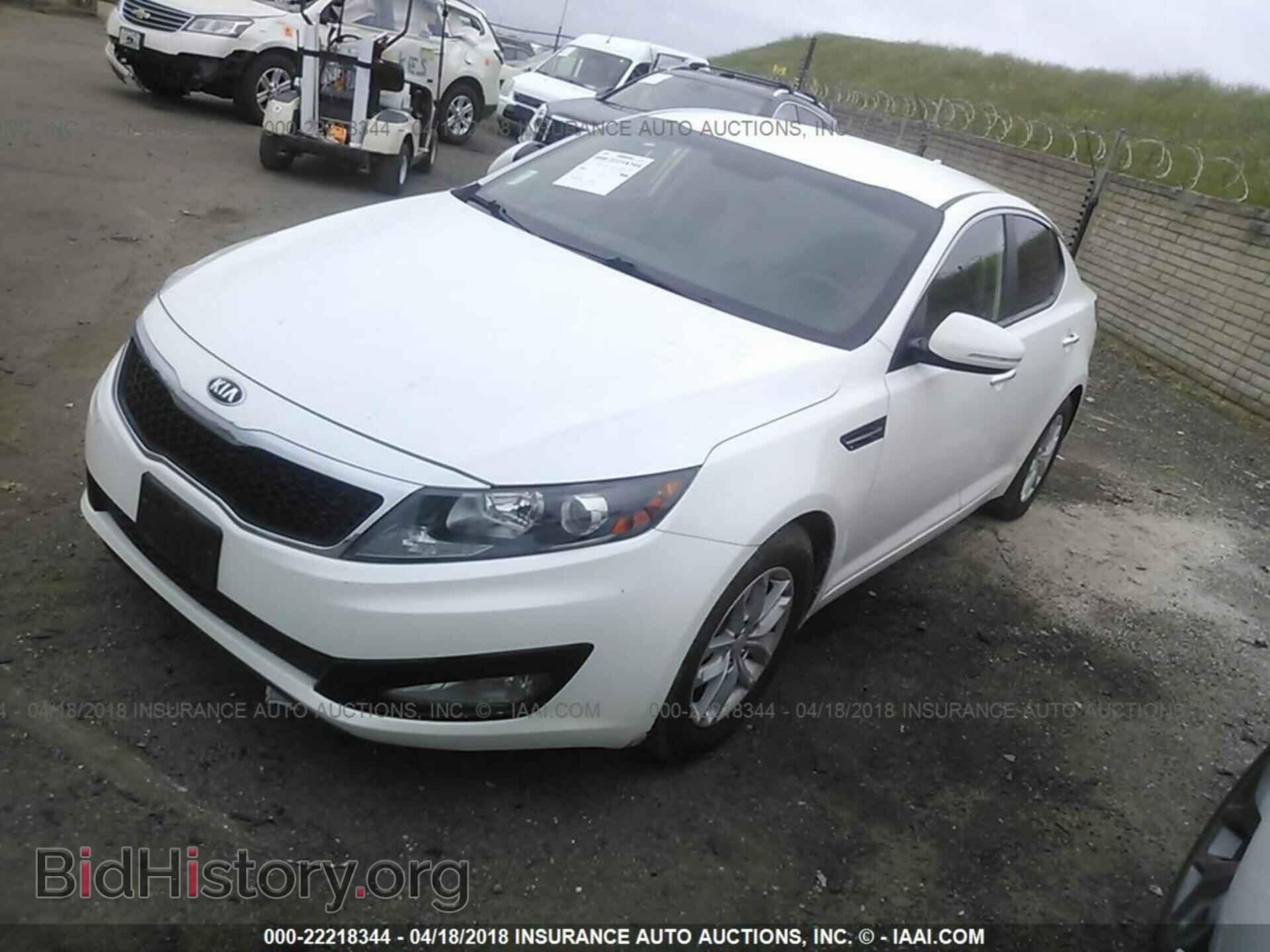 2013 Kia Optima - VIN: KNAGM4A73D5418242 - Фото 2