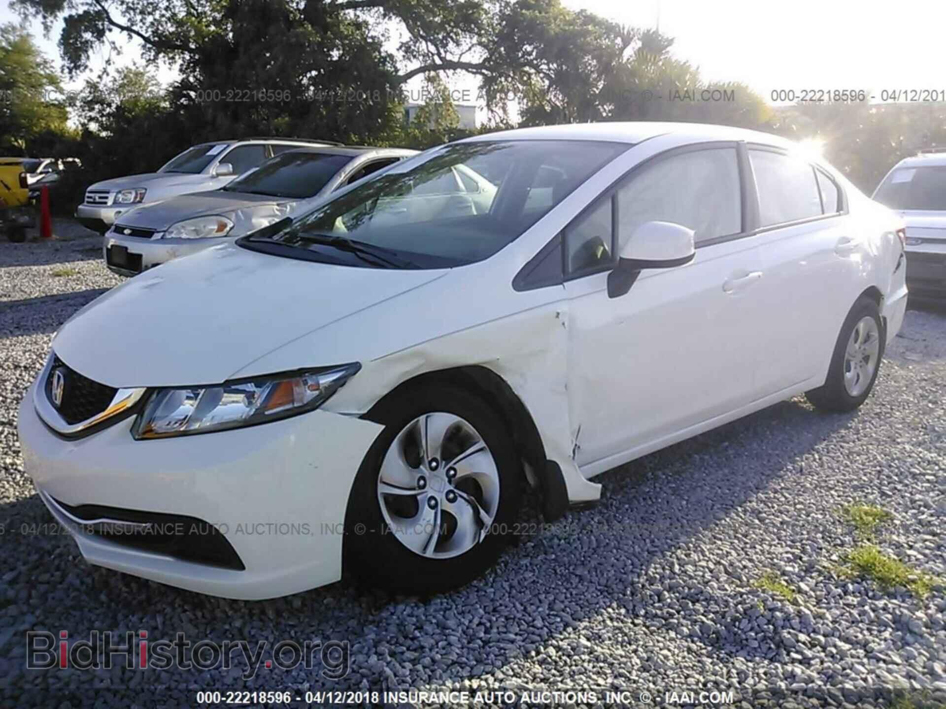 2013 Honda Civic - VIN: 19XFB2F51DE096771 - Фото 2