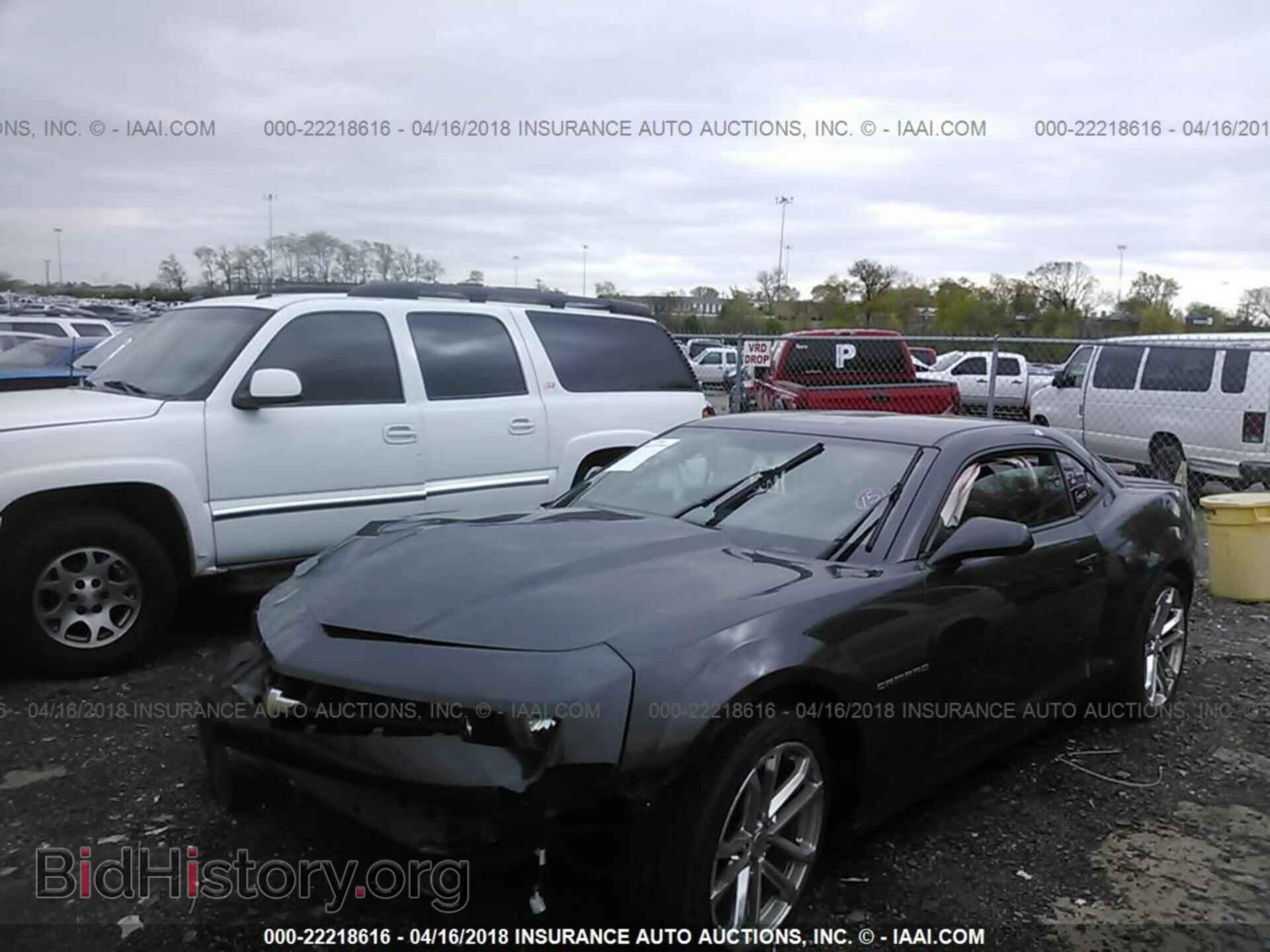 2012 Chevrolet Camaro - VIN: 2G1FA1E38C9212647 - Фото 2
