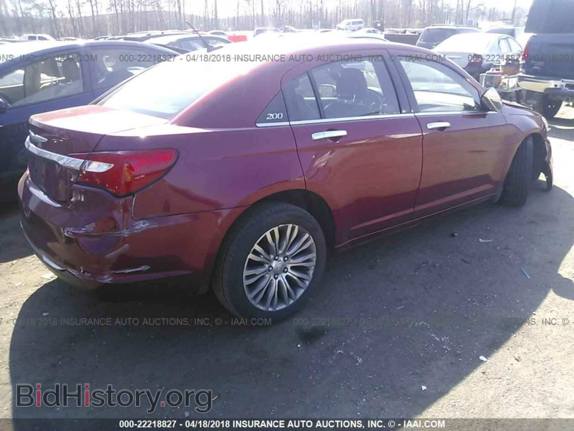 2013 Chrysler 200 - VIN: 1C3CCBCGXDN629433 - Фото 4