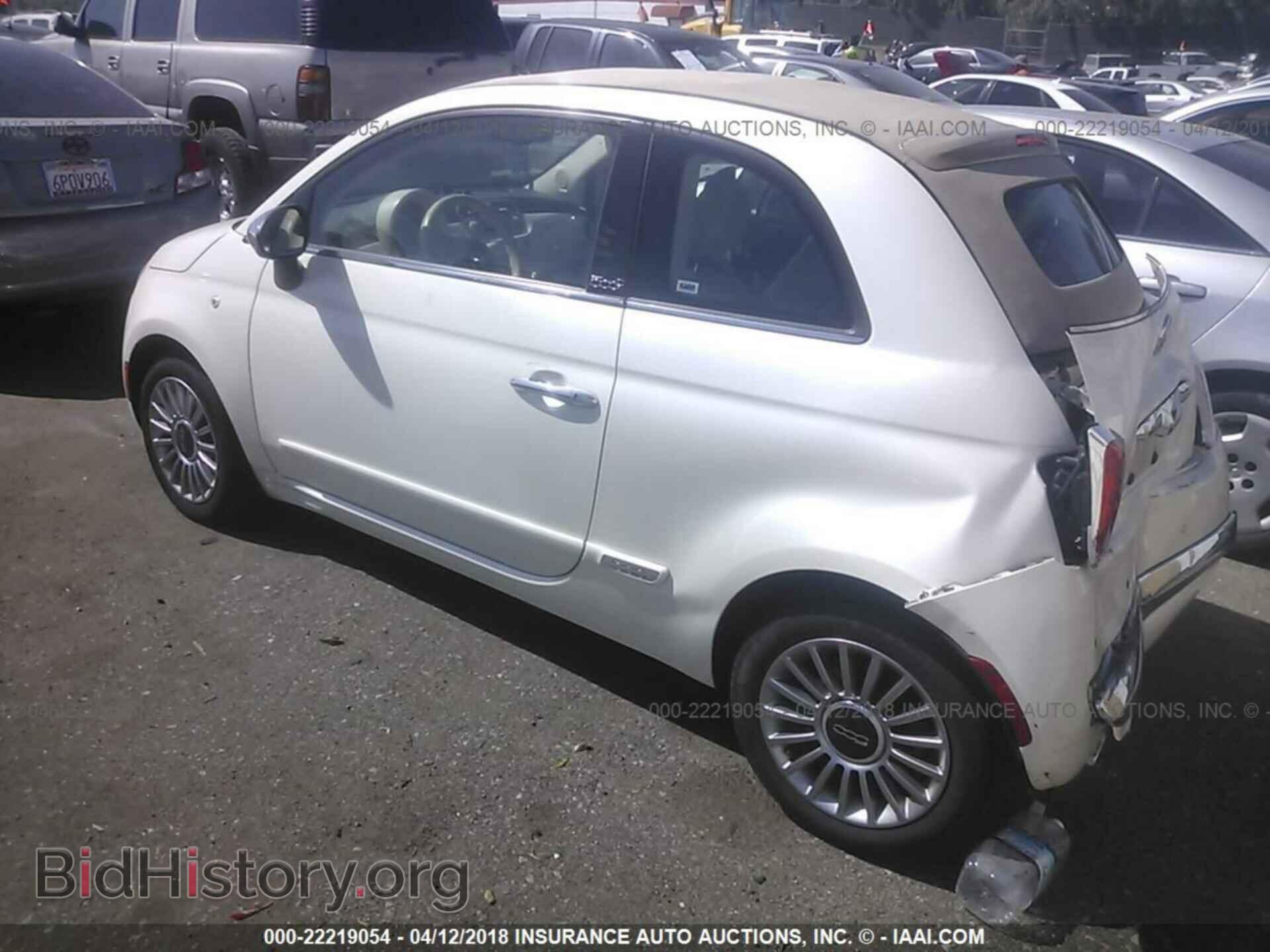 2012 FIAT 500 - VIN: 3C3CFFER2CT111182 - Фото 3
