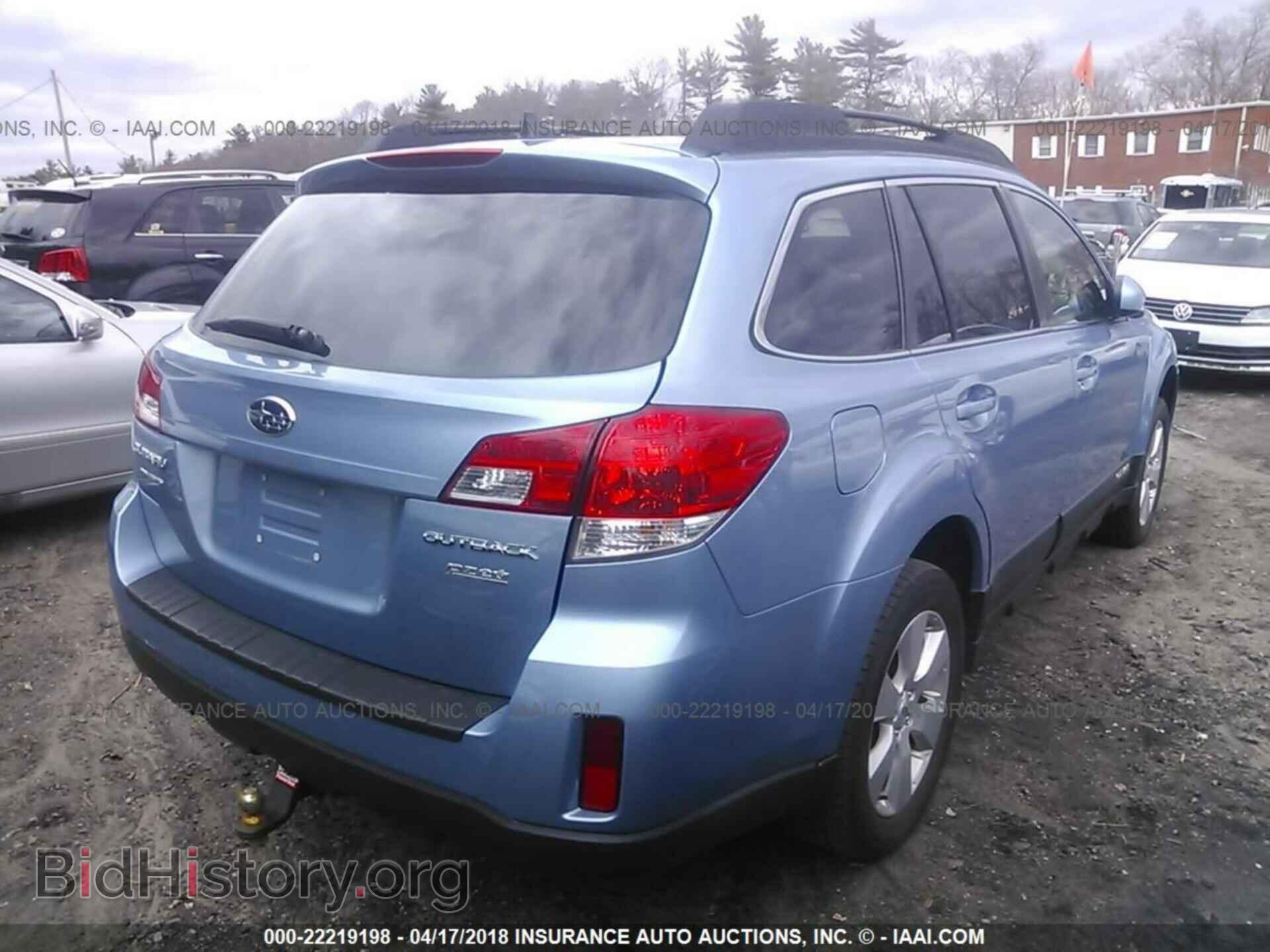 2012 Subaru Outback - VIN: 4S4BRBJC3C3202820 - Фото 4