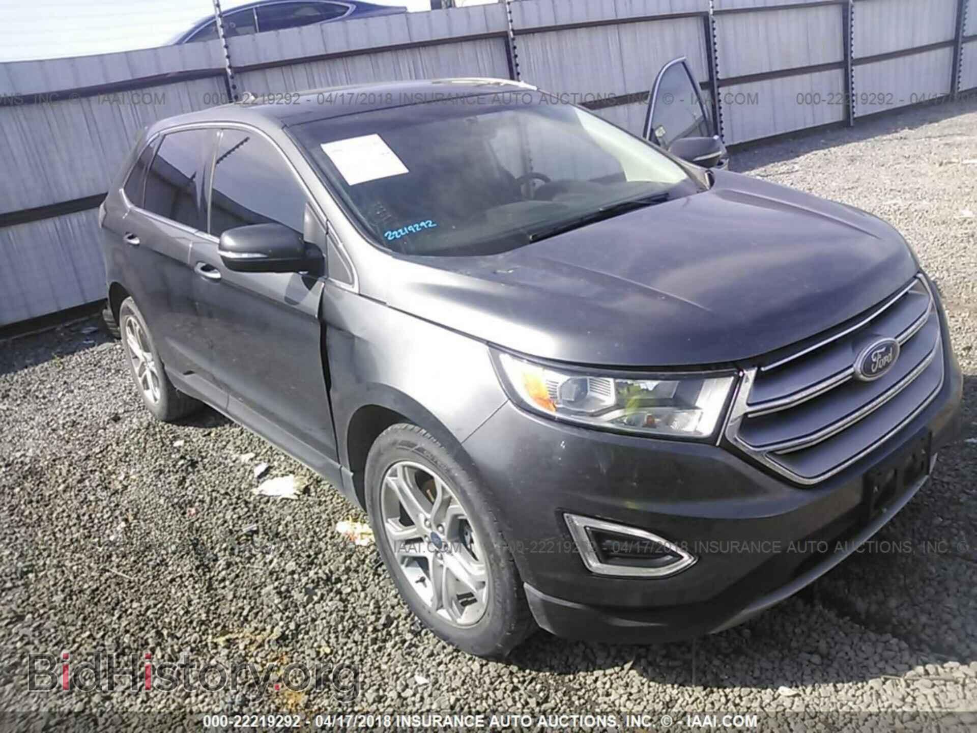 Фотография 2FMTK3K82FBB09543 - Ford Edge 2015