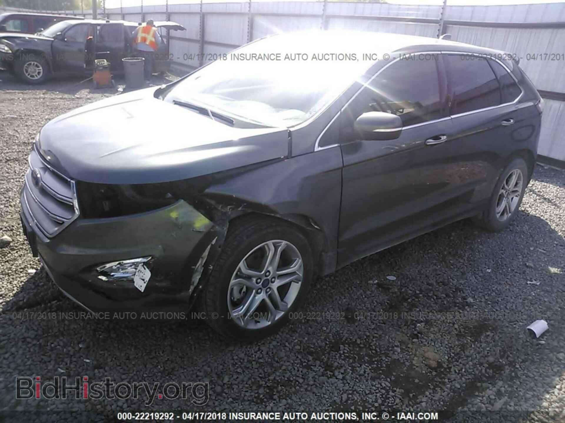 2015 Ford Edge - VIN: 2FMTK3K82FBB09543 - Фото 2