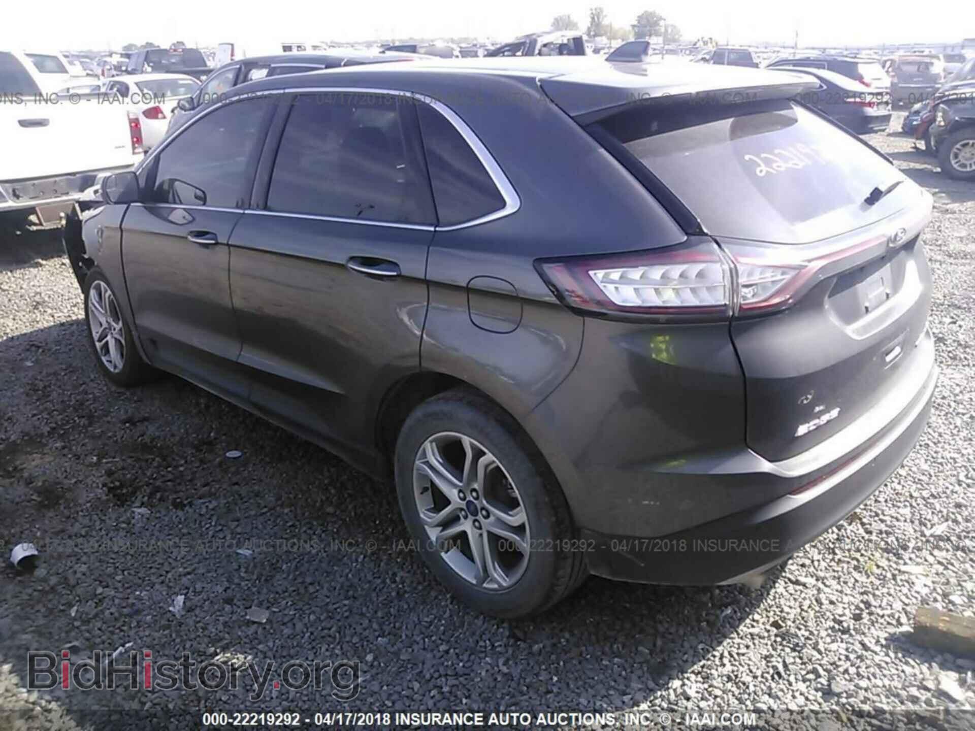 2015 Ford Edge - VIN: 2FMTK3K82FBB09543 - Фото 3