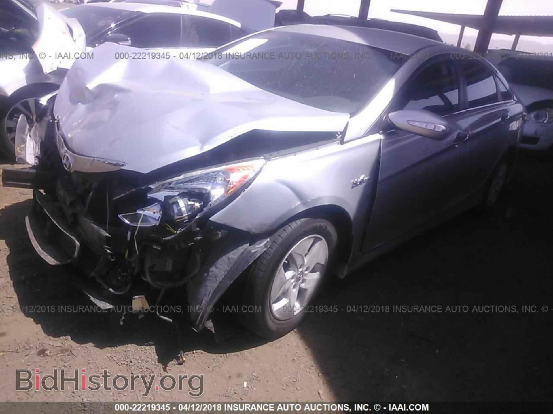 2012 Hyundai Sonata - VIN: KMHEC4A47CA035084 - Фото 2