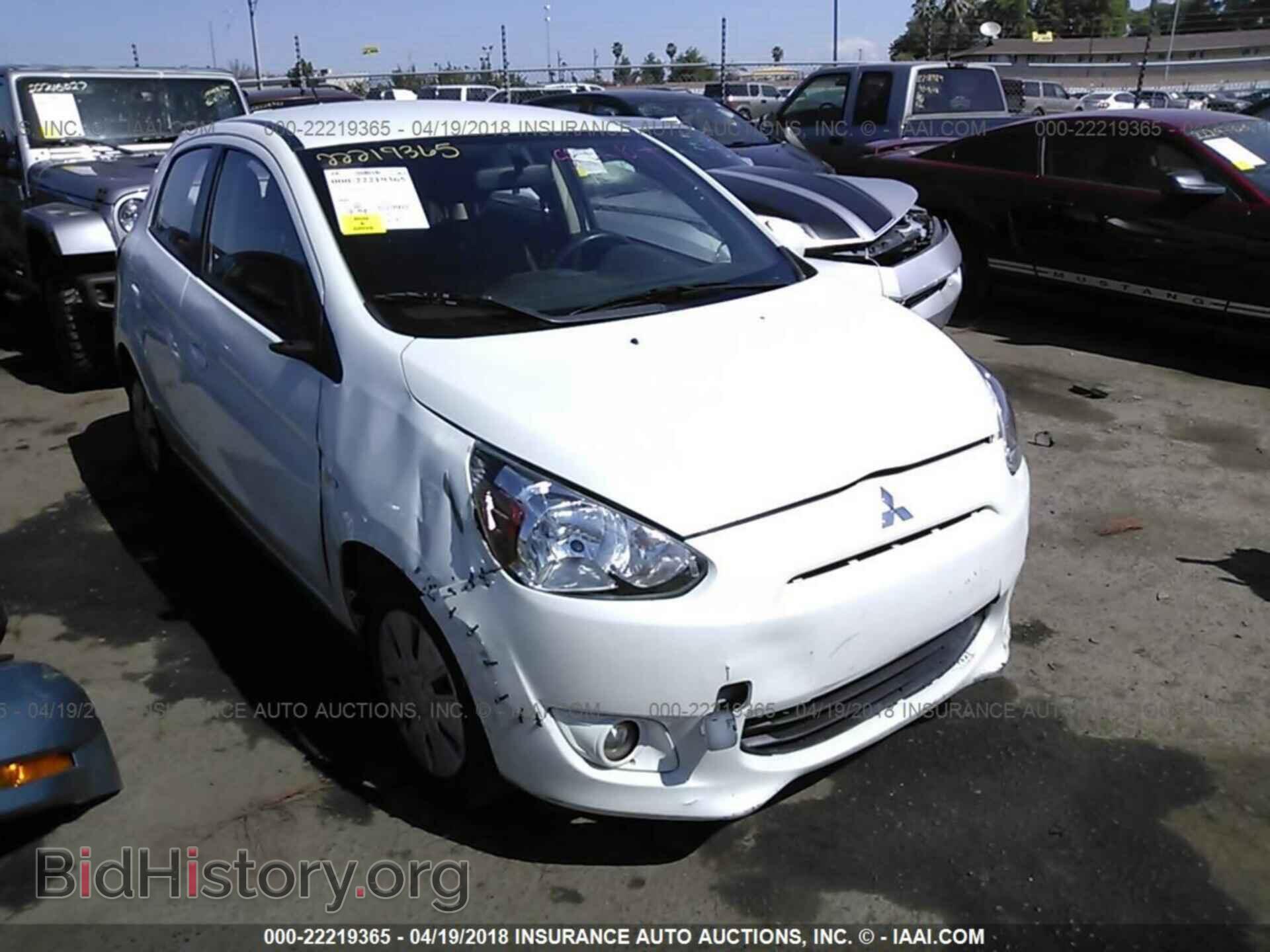 Photo ML32A3HJ8FH044216 - Mitsubishi Mirage 2015
