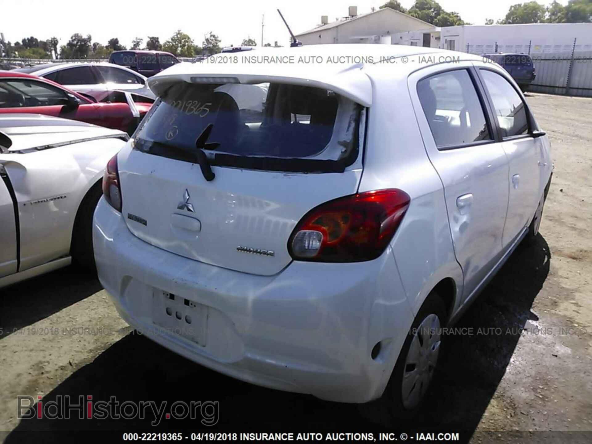 2015 Mitsubishi Mirage - VIN: ML32A3HJ8FH044216 - Фото 4