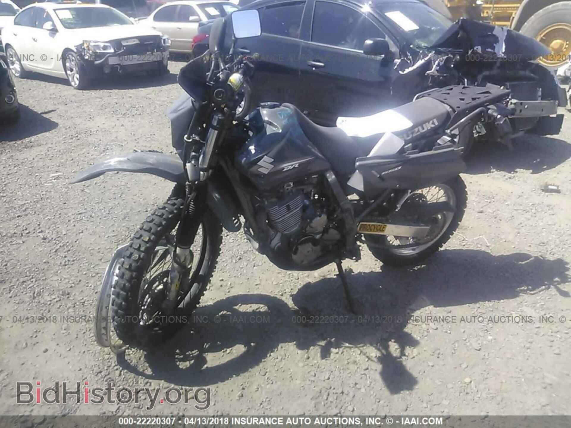 2014 Suzuki Dr650 - VIN: JS1SP46A4E2100118 - Фото 2