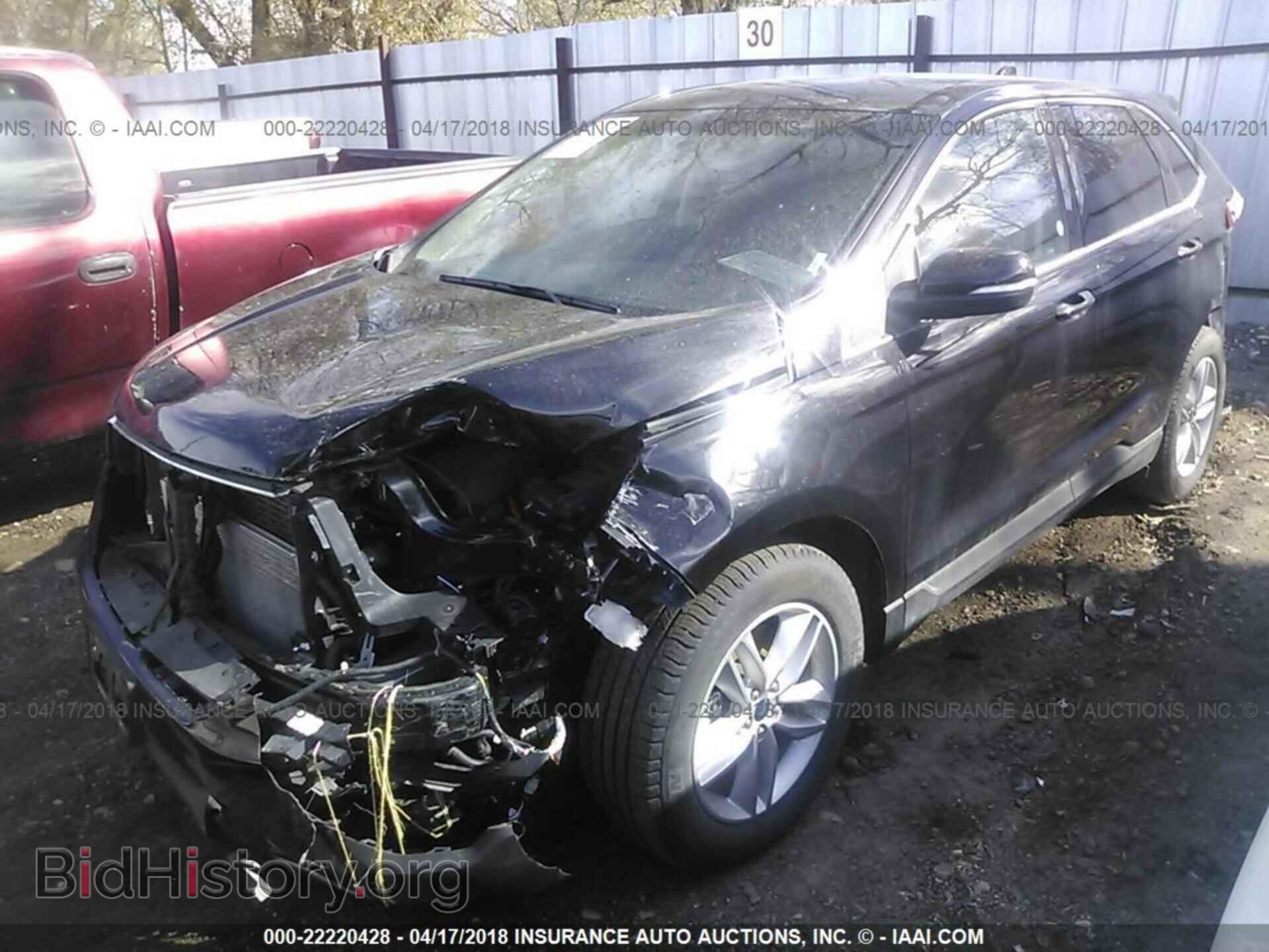 2017 Ford Edge - VIN: 2FMPK4J84HBB91240 - Фото 2