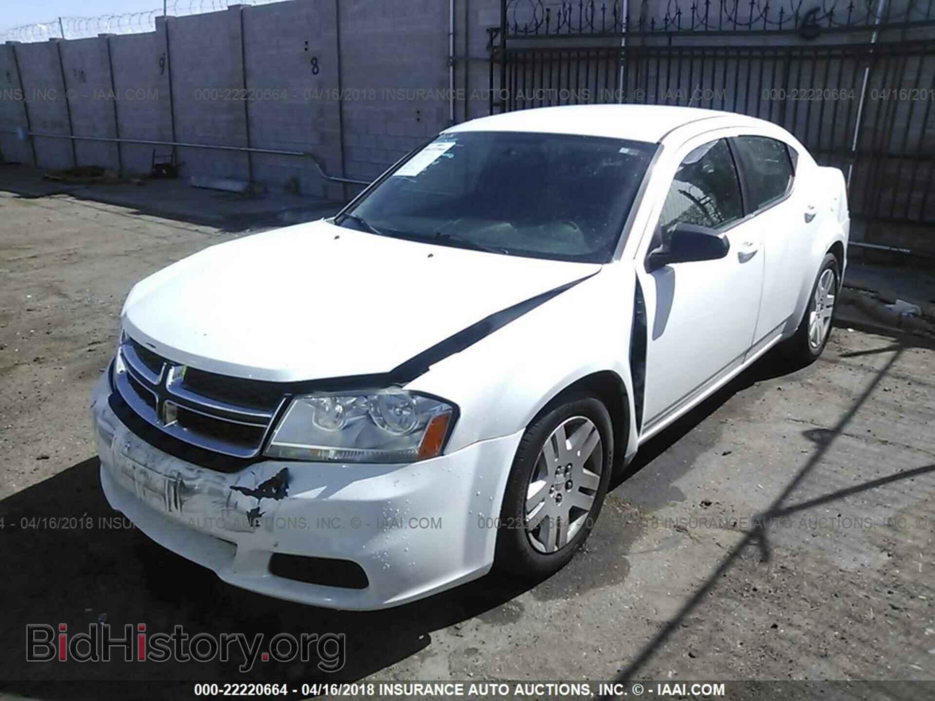 2012 Dodge Avenger - VIN: 1C3CDZAB3CN173206 - Photo 2