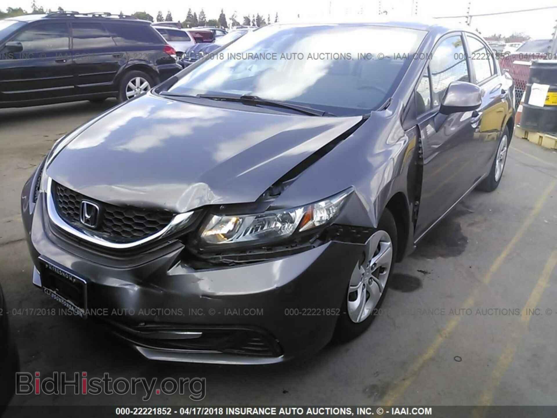 2013 Honda Civic - VIN: 19XFB2F58DE220115 - Фото 2