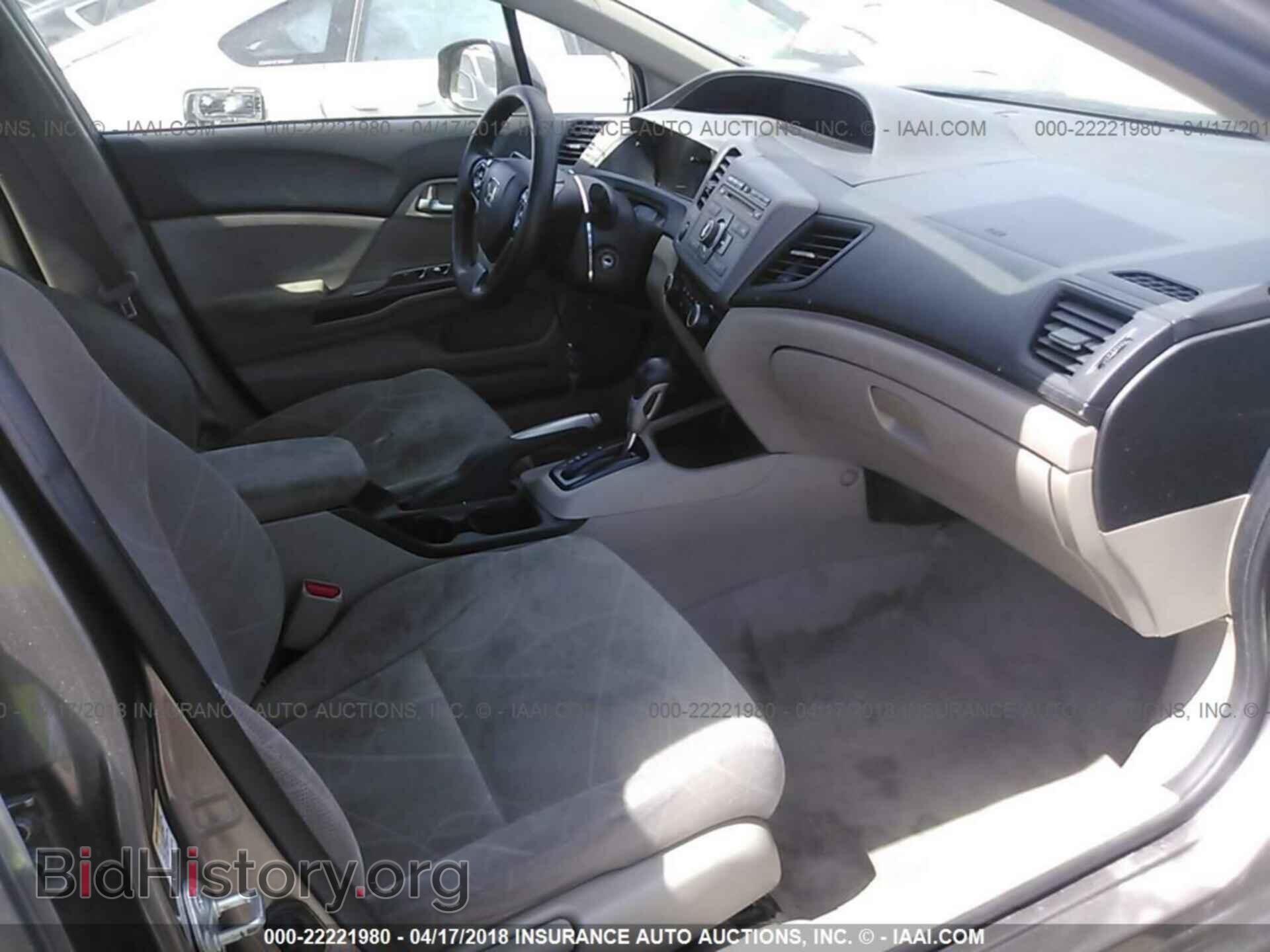 2012 Honda CIVIC (VIN JHMFB2F50CS003426) — фото 5 из 10