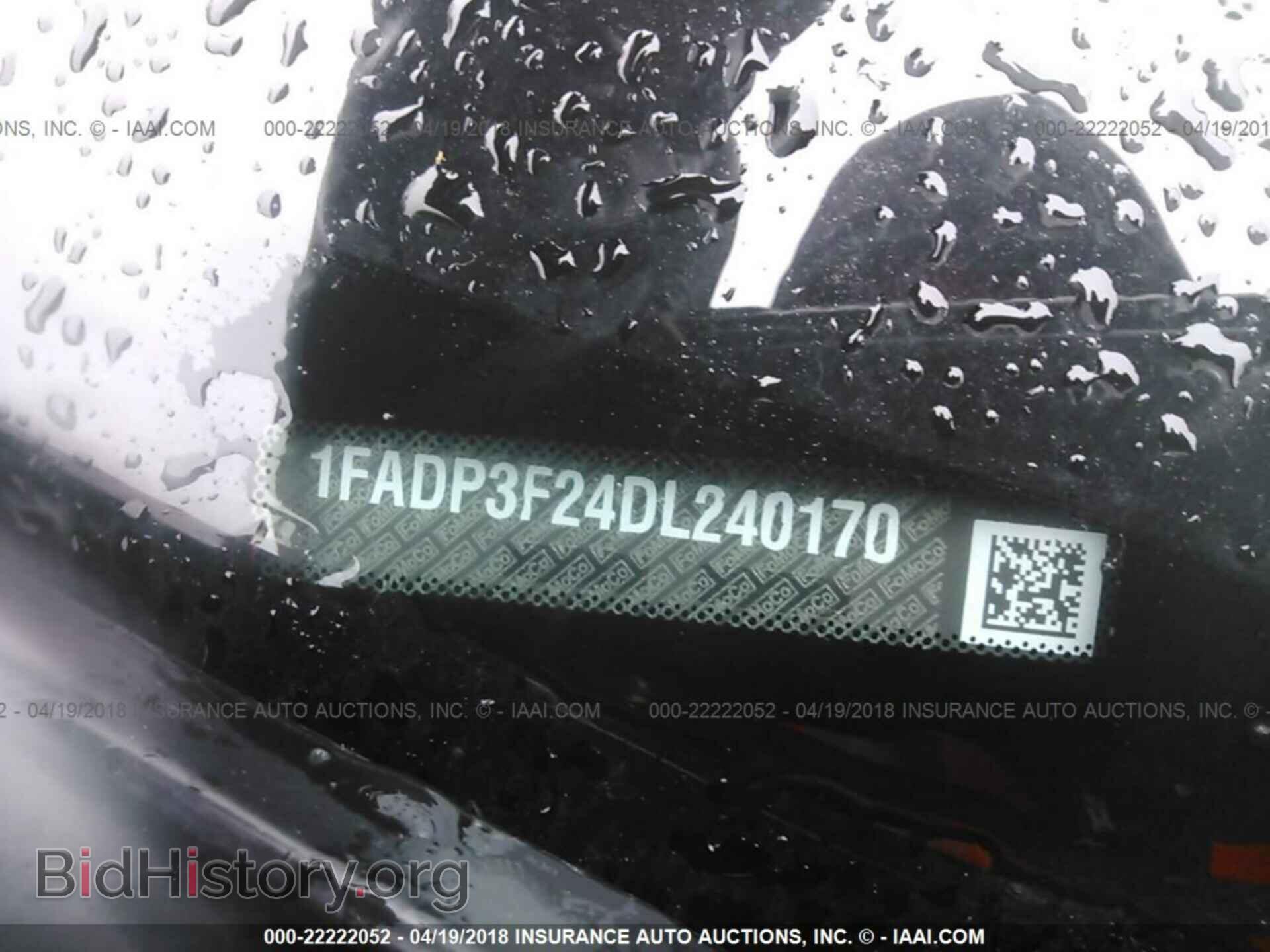 2013 FORD FOCUS - VIN: 1FADP3F24DL240170 - Photo 9