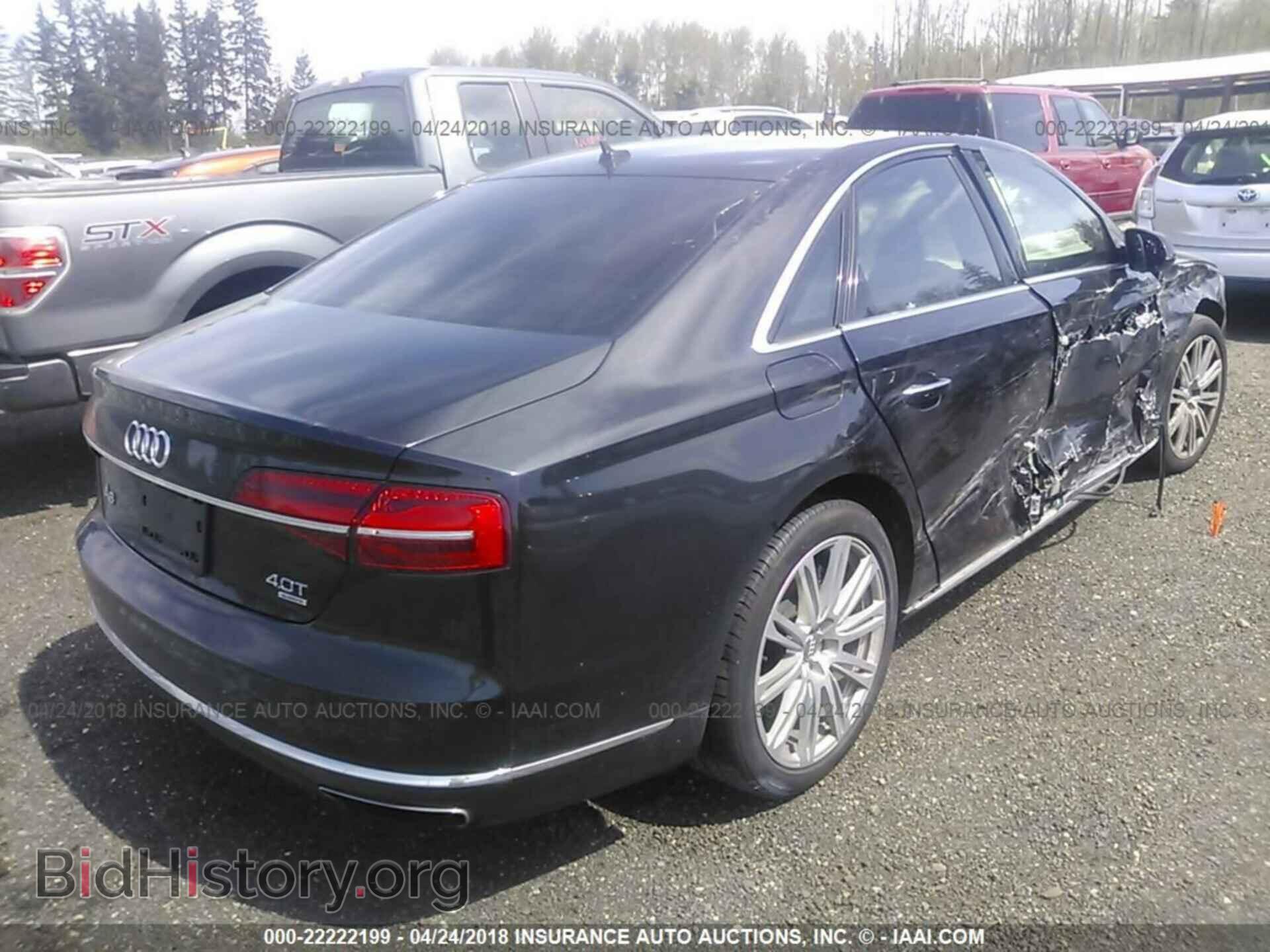 2015 Audi A8 - VIN: WAUJ2AFD9FN028032 - Фото 4
