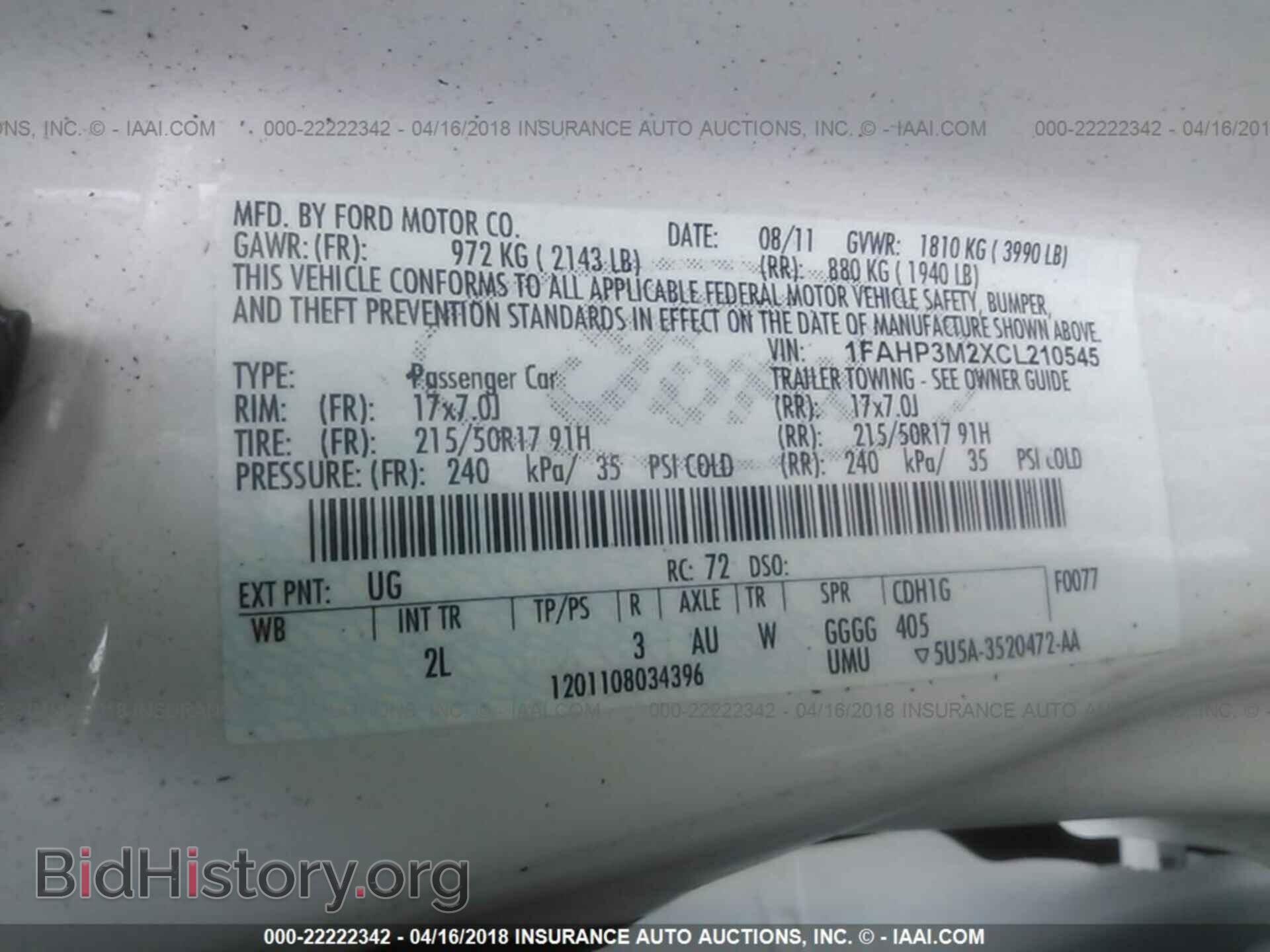 2012 Ford Focus - VIN: 1FAHP3M2XCL210545 - Photo 9