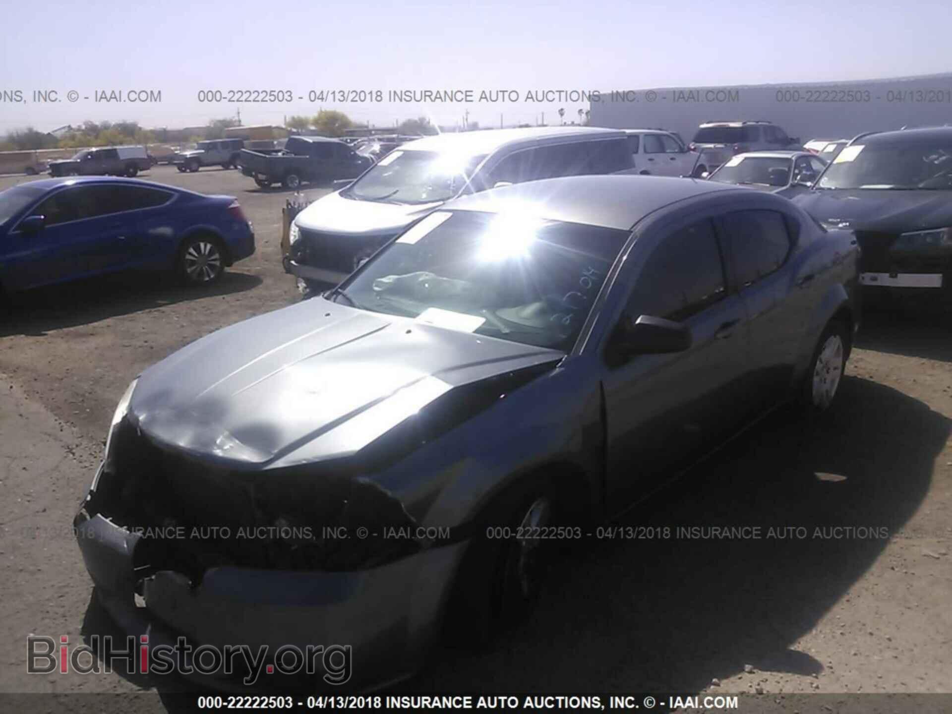 2012 Dodge Avenger - VIN: 1C3CDZAB7CN217014 - Фото 2