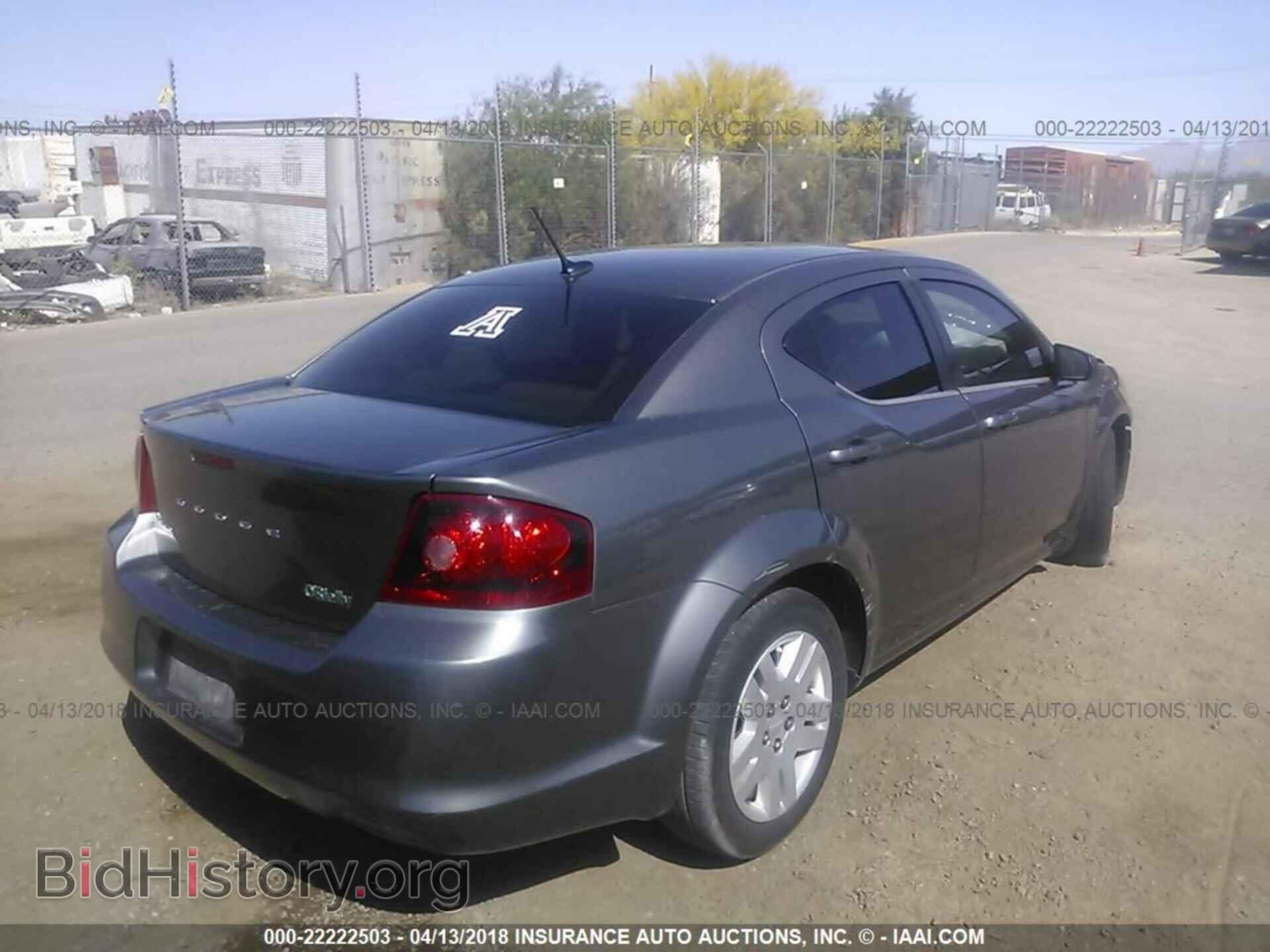 2012 Dodge Avenger - VIN: 1C3CDZAB7CN217014 - Фото 4