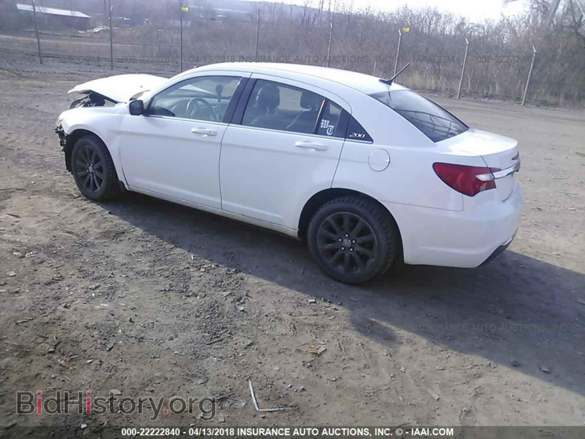 2012 Chrysler 200 - VIN: 1C3CCBBB0CN130323 - Фото 3