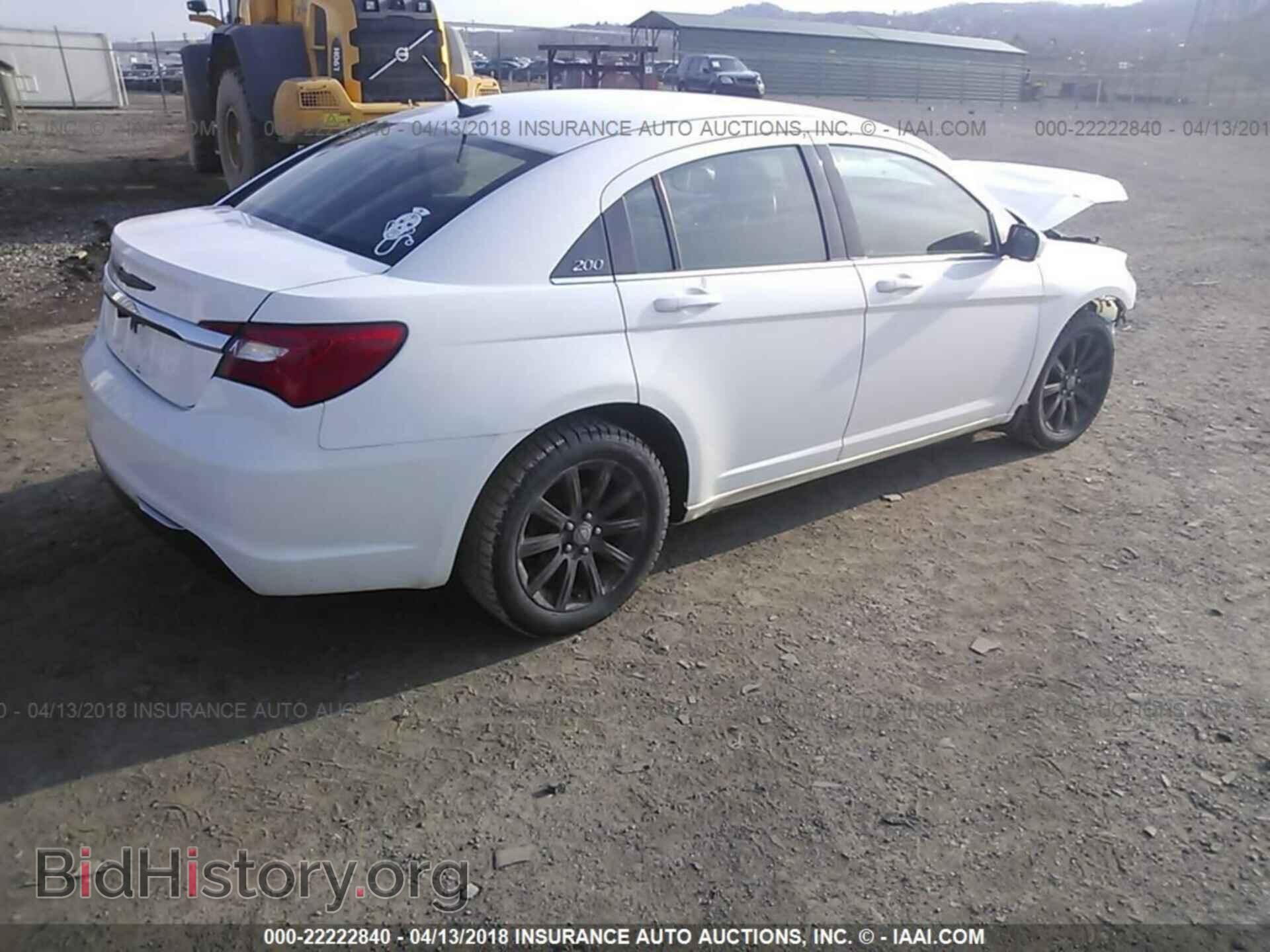 2012 Chrysler 200 - VIN: 1C3CCBBB0CN130323 - Фото 4