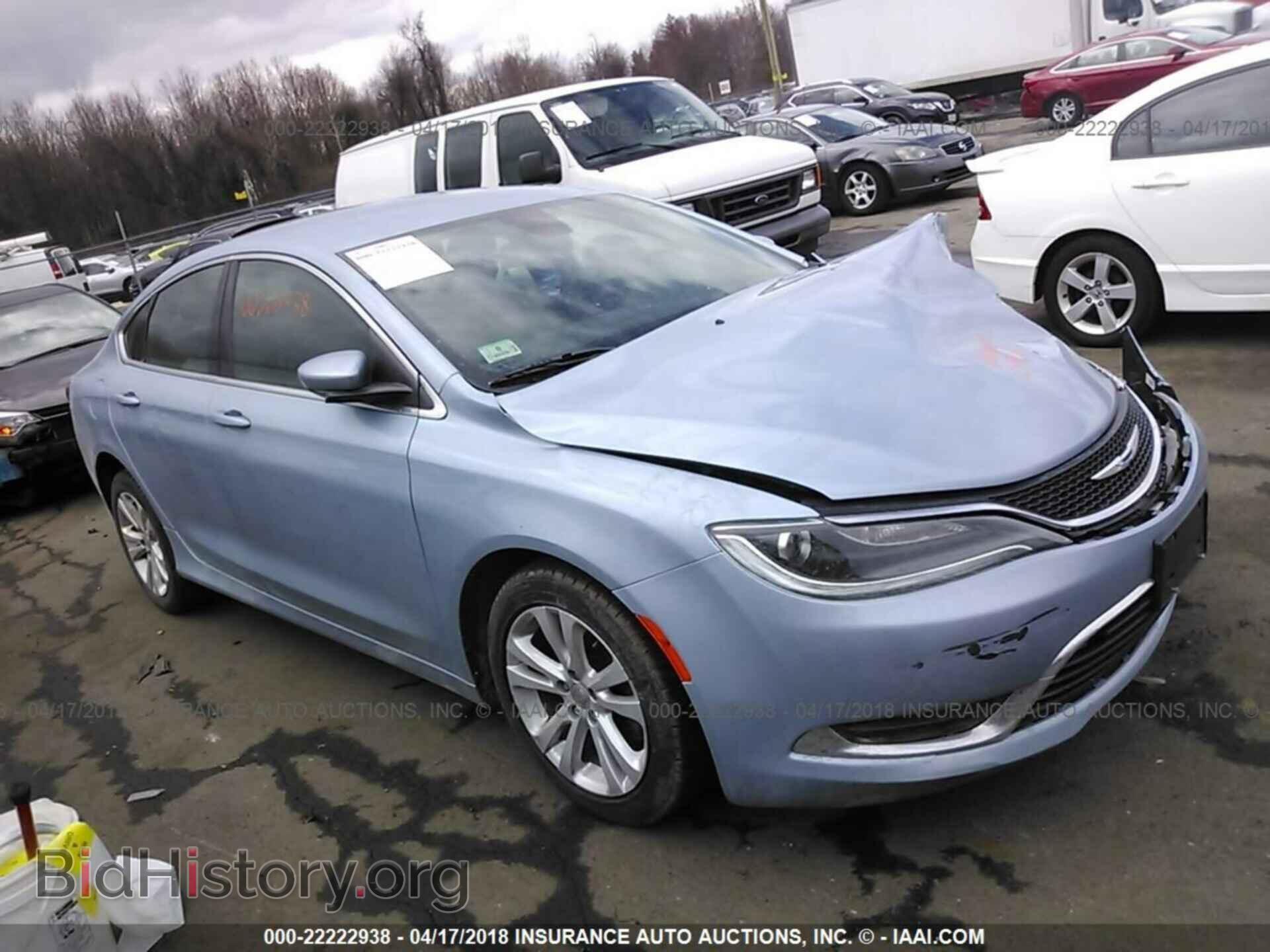 Photo 1C3CCCAB6FN724765 - Chrysler 200 2015