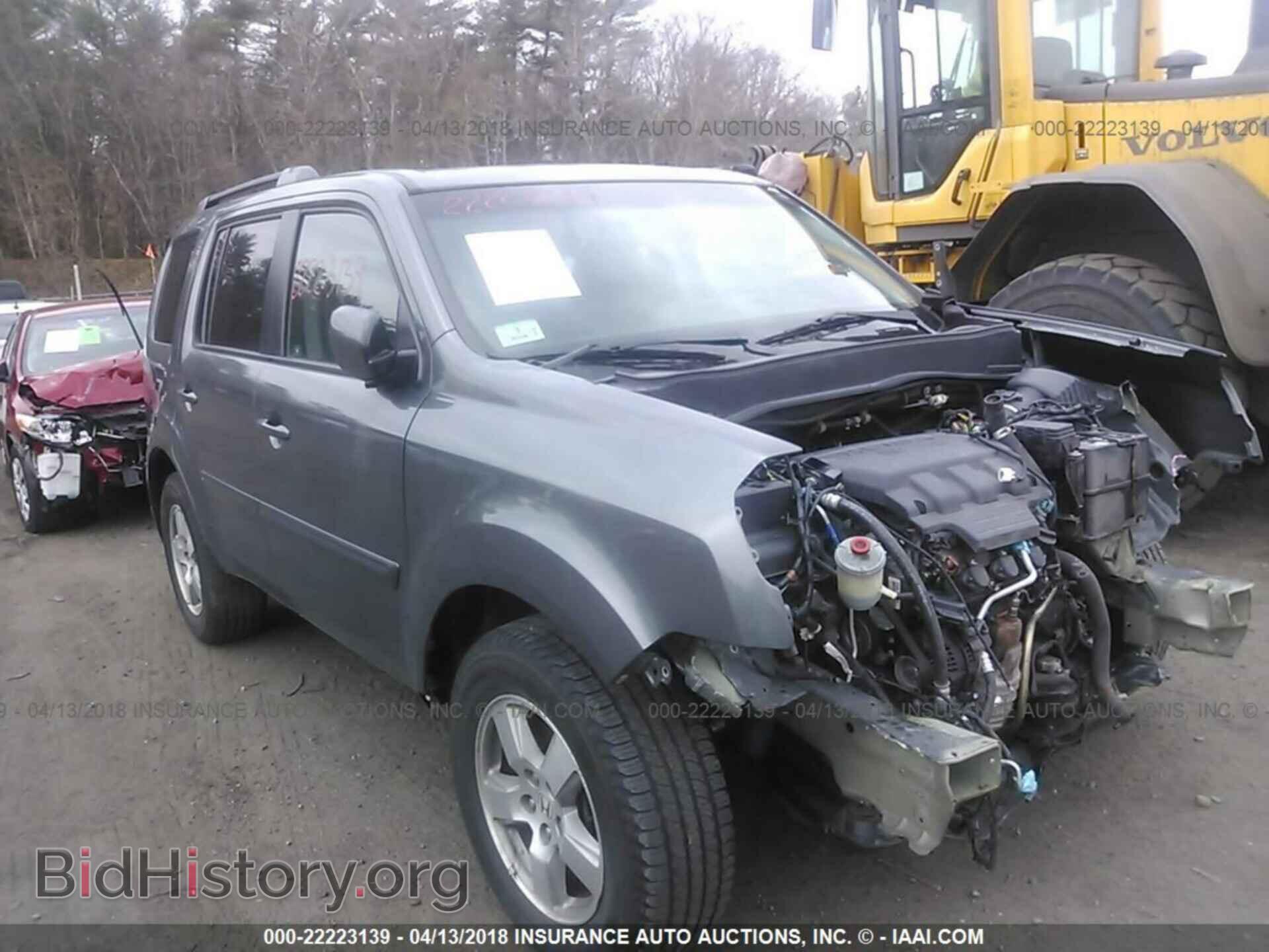 Фотография 5FNYF4H76BB035625 - Honda Pilot 2011