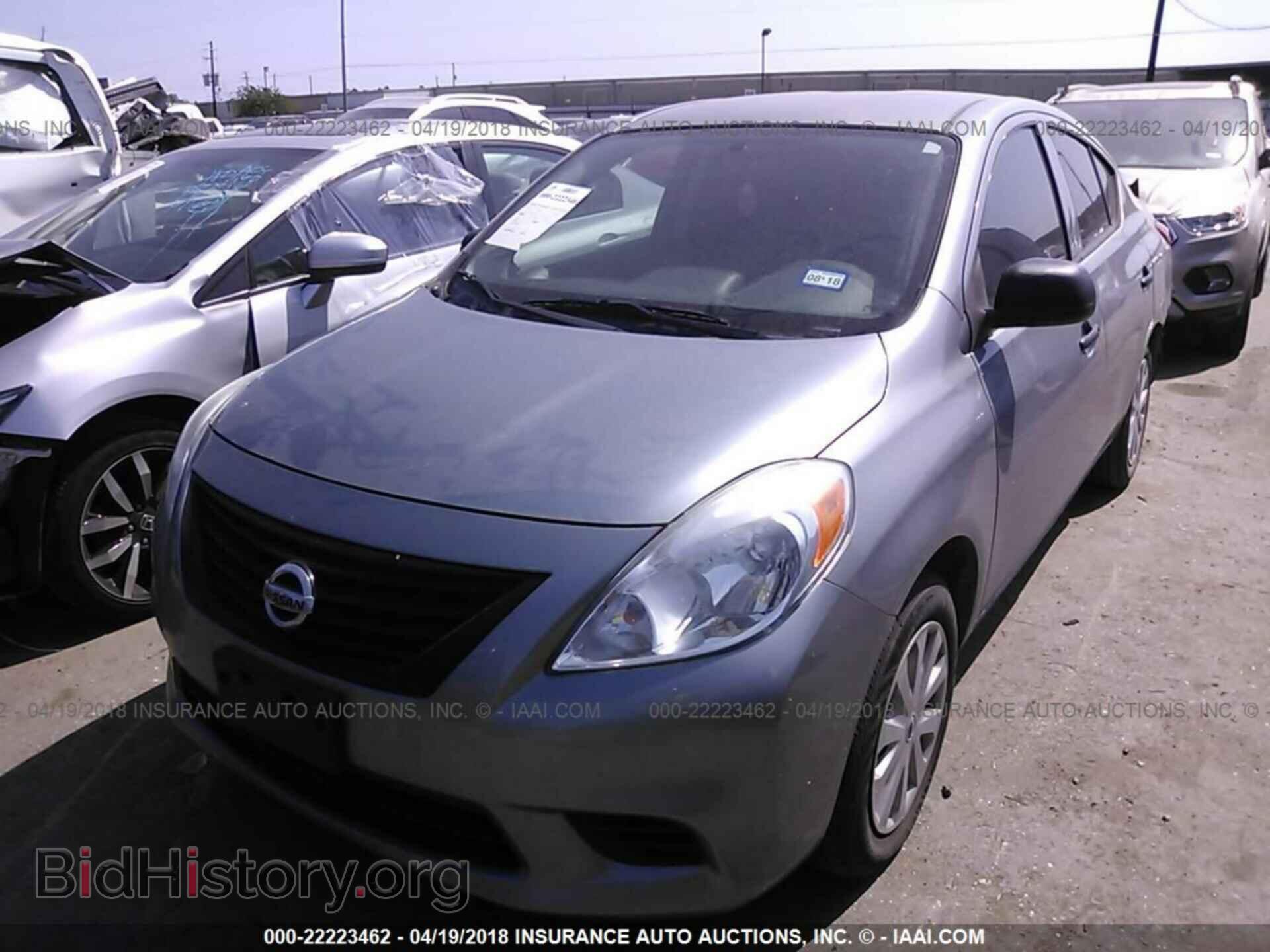 2014 Nissan Versa - VIN: 3N1CN7AP9EL829679 - Фото 2