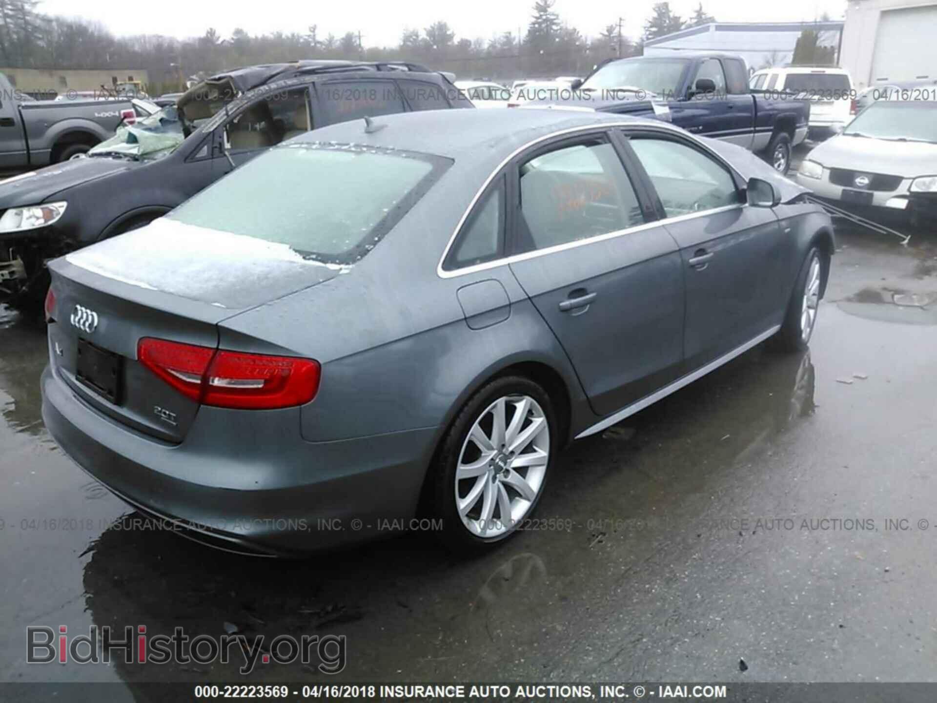 2014 Audi A4 - VIN: WAUBFAFL9EN020382 - Фото 4