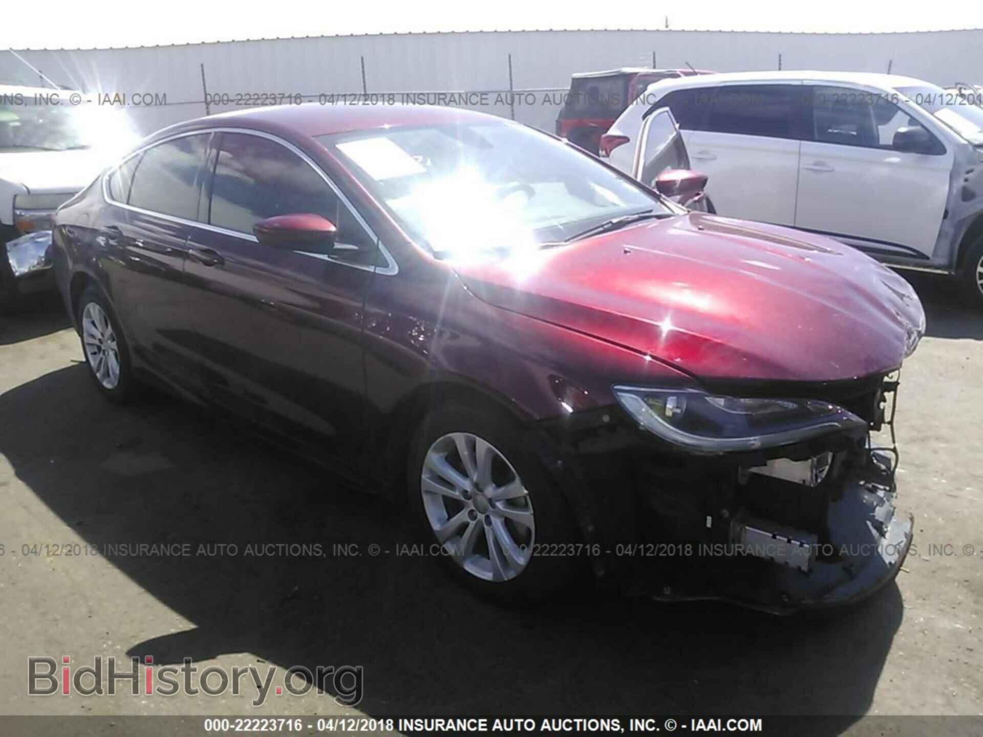 Photo 1C3CCCAB6GN166577 - Chrysler 200 2016