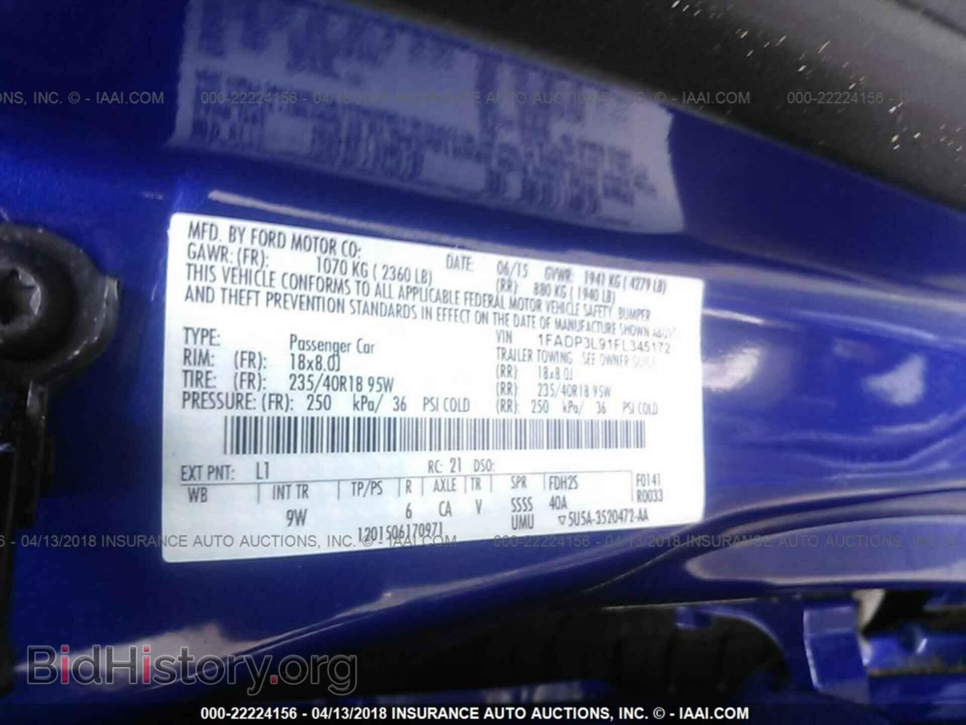 2015 Ford Focus - VIN: 1FADP3L91FL345172 - Photo 9