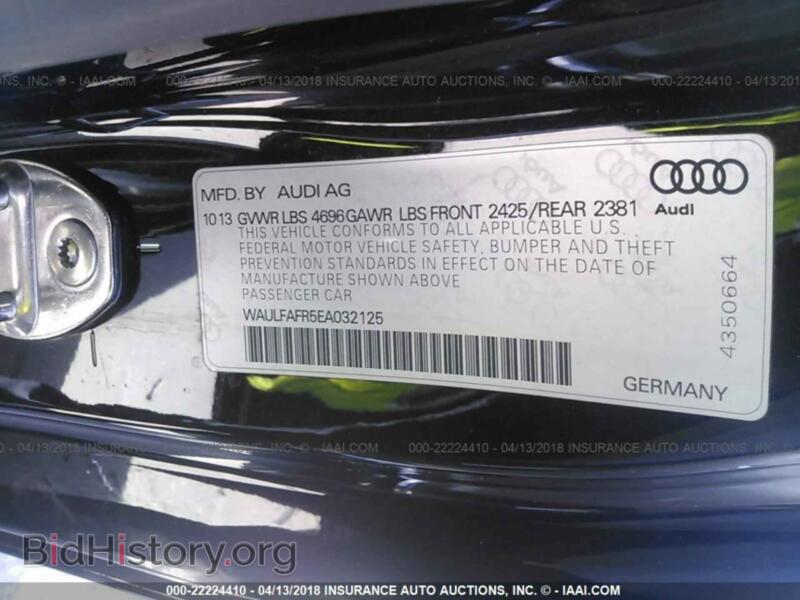 2014 Audi A5 (VIN WAULFAFR5EA032125) — photo 9 of 10