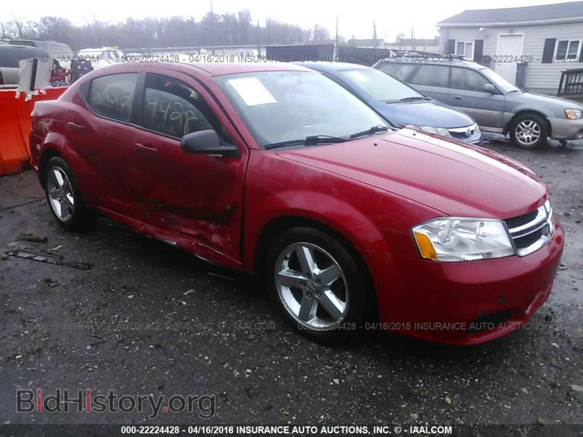 Photo 1C3CDZAB1DN611044 - Dodge Avenger 2013