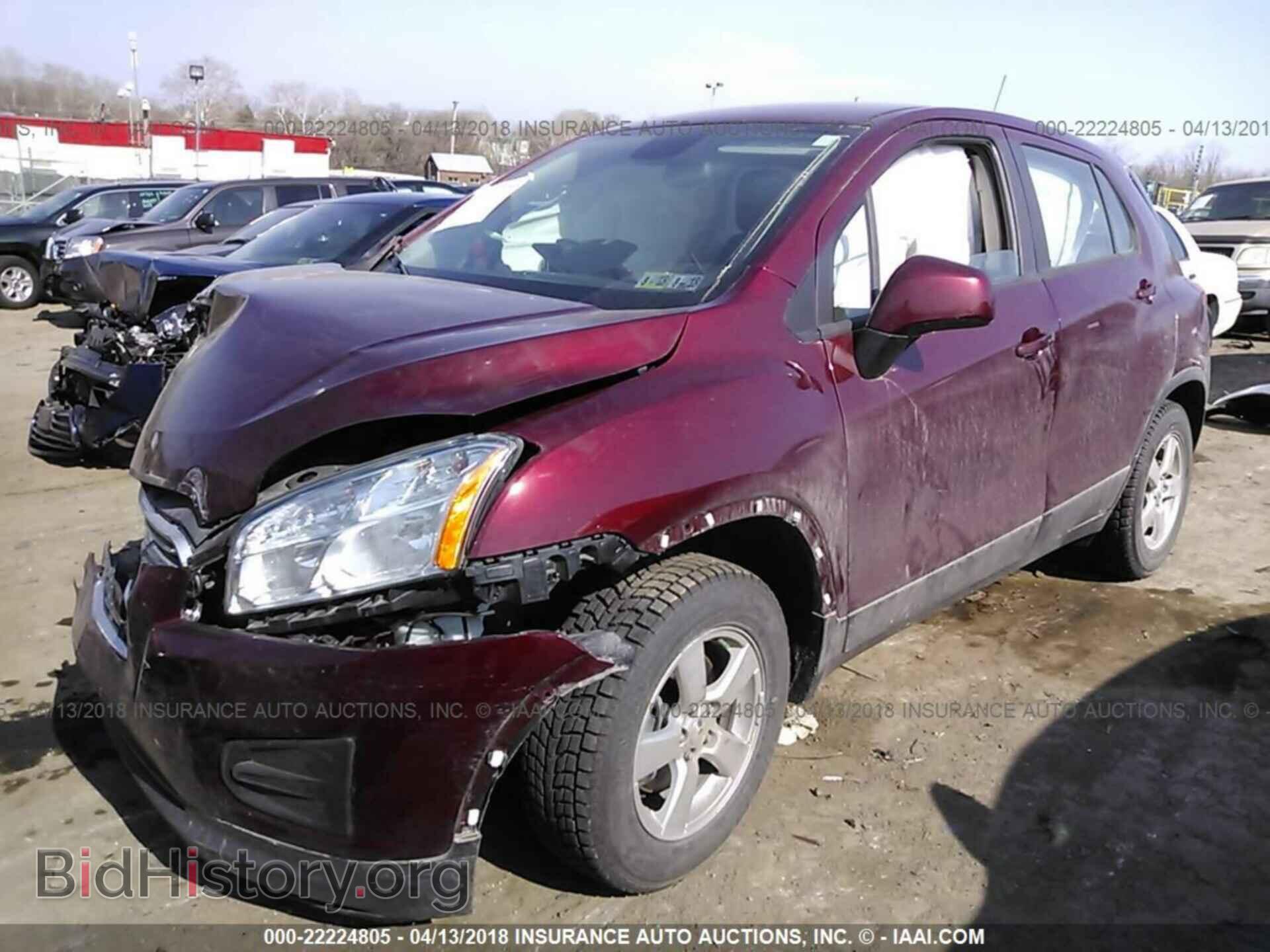 2016 Chevrolet Trax - VIN: 3GNCJNSB0GL267701 - Фото 2