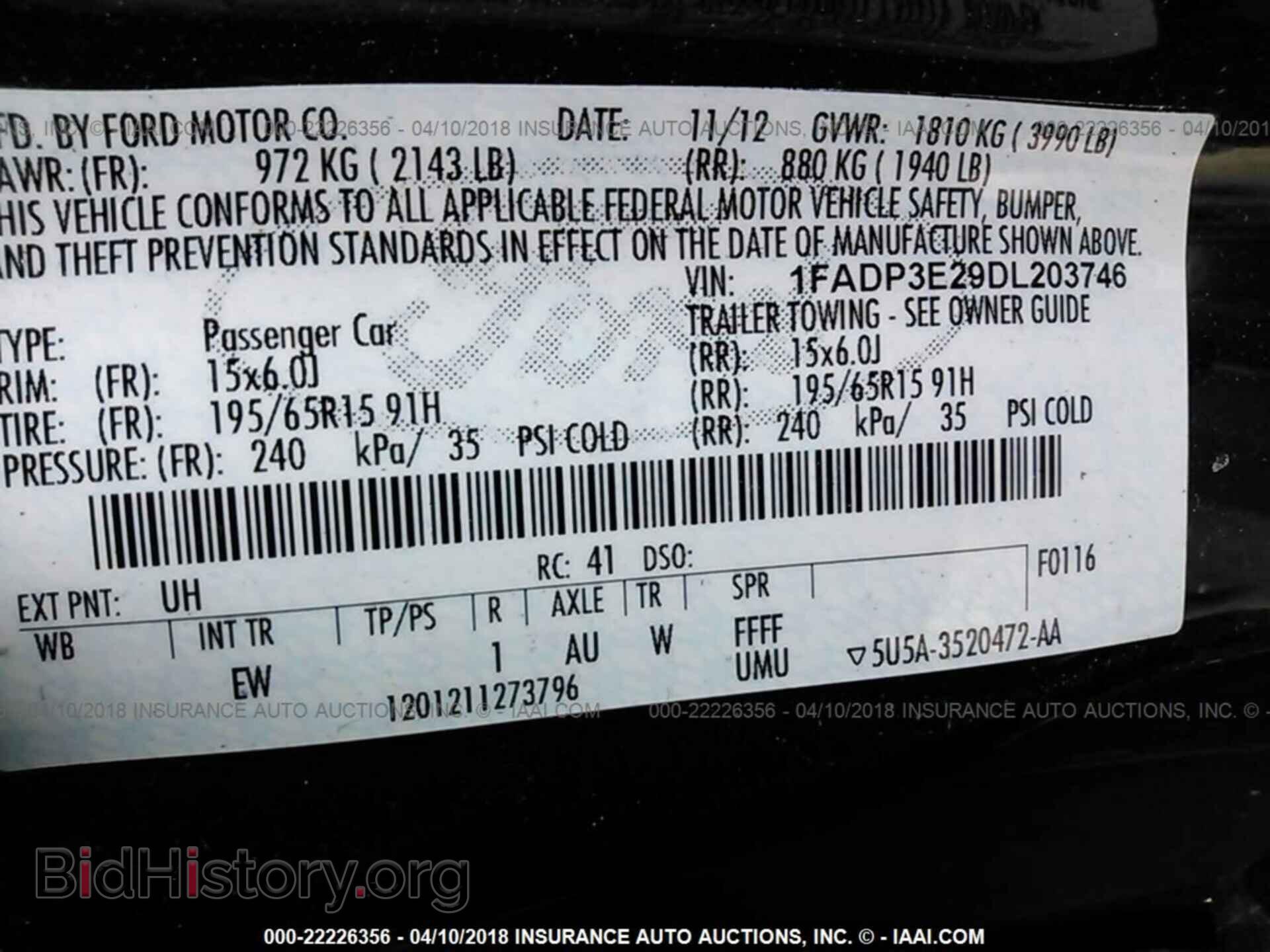 2013 Ford Focus - VIN: 1FADP3E29DL203746 - Photo 9