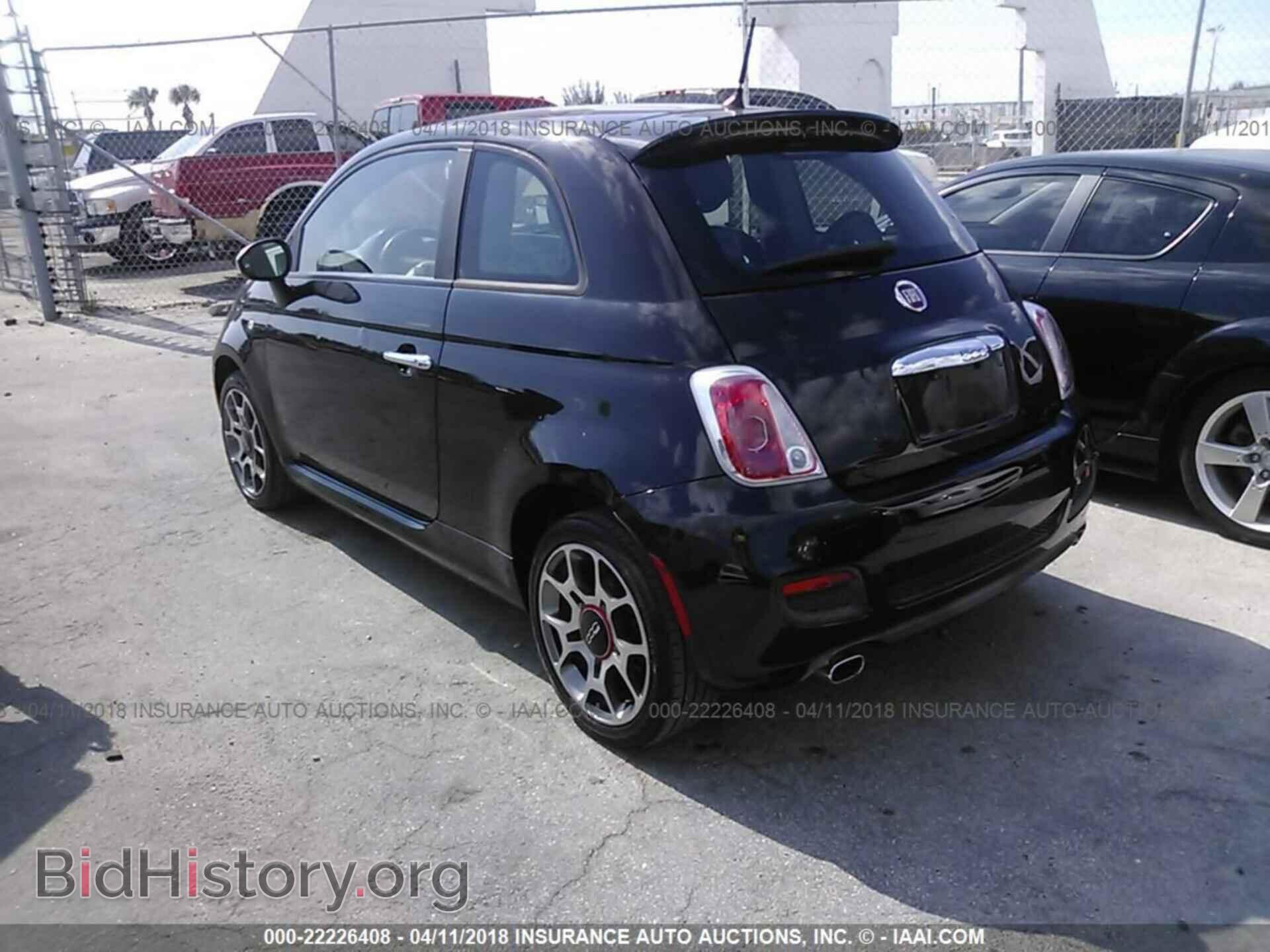 2012 Fiat 500 - VIN: 3C3CFFBR6CT366650 - Фото 3