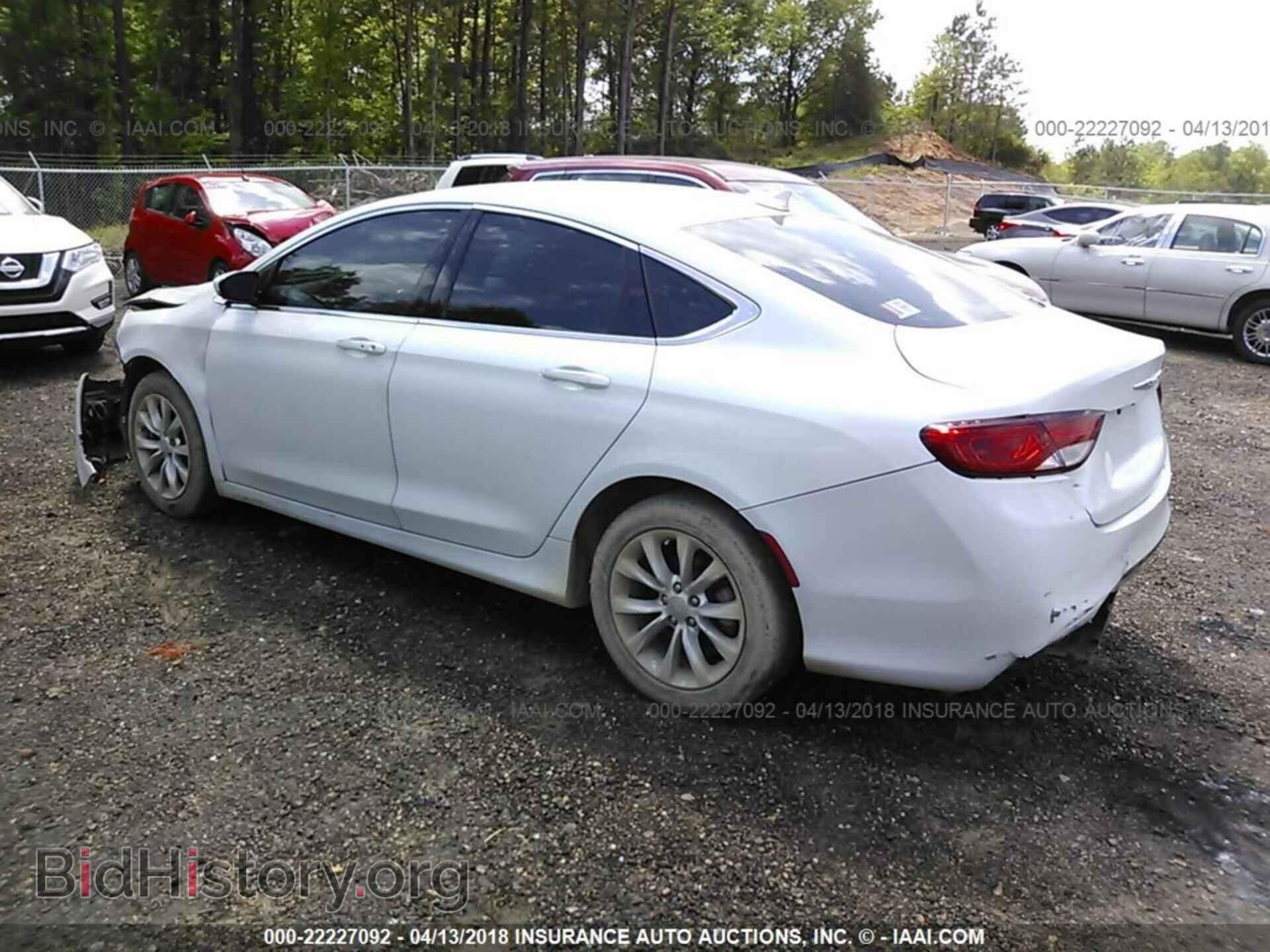 2015 Chrysler 200 - VIN: 1C3CCCCG9FN667860 - Photo 3