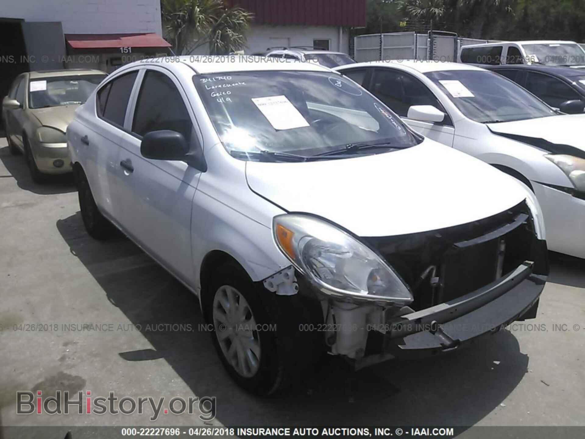 Фотография 3N1CN7AP4CL868046 - Nissan Versa 2012
