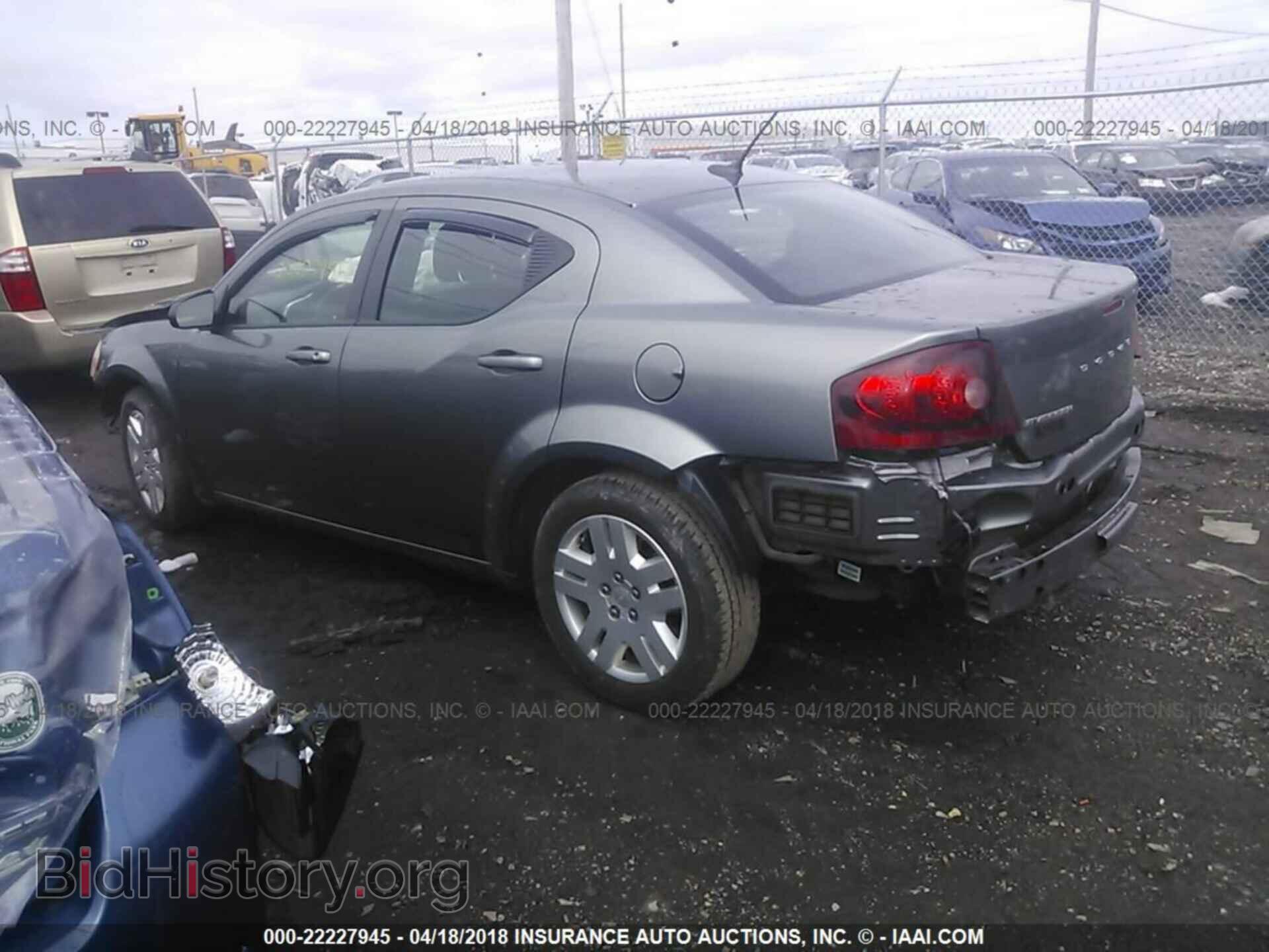 2012 Dodge Avenger - VIN: 1C3CDZAB6CN243765 - Фото 3