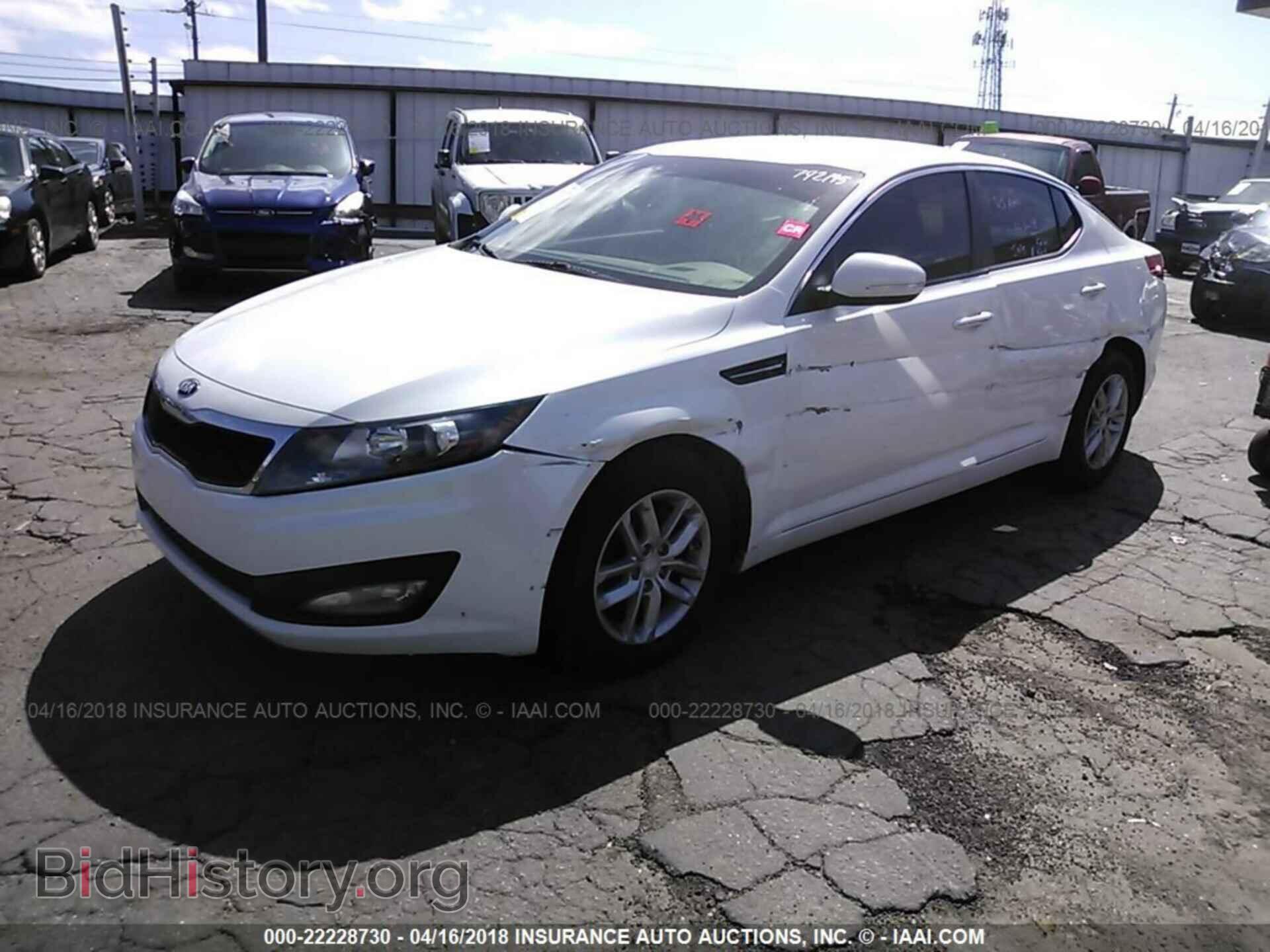 2013 Kia Optima - VIN: KNAGM4A77D5337776 - Фото 2