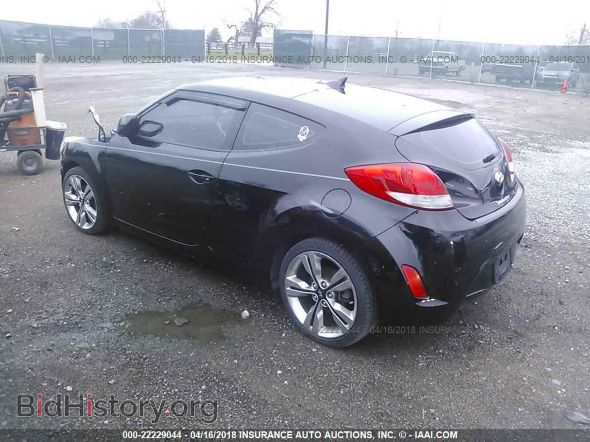2013 HYUNDAI VELOSTER - VIN: KMHTC6AD1DU118366 - Фото 3
