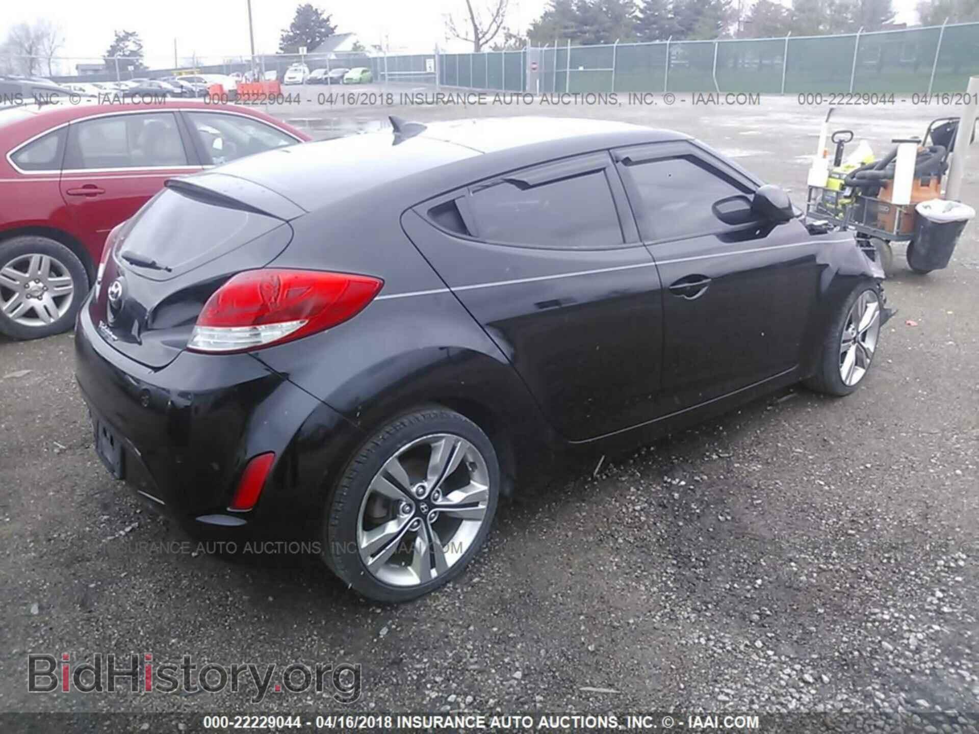 2013 HYUNDAI VELOSTER - VIN: KMHTC6AD1DU118366 - Фото 4