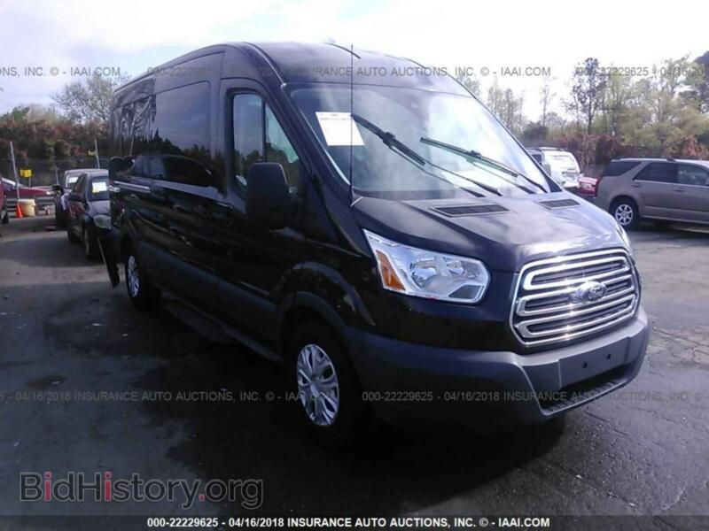 2015 Ford TRANSIT (VIN 1FBAX2CM9FKB22741) — фото 1 из 10, IAAI, повреждение: левая задняя часть