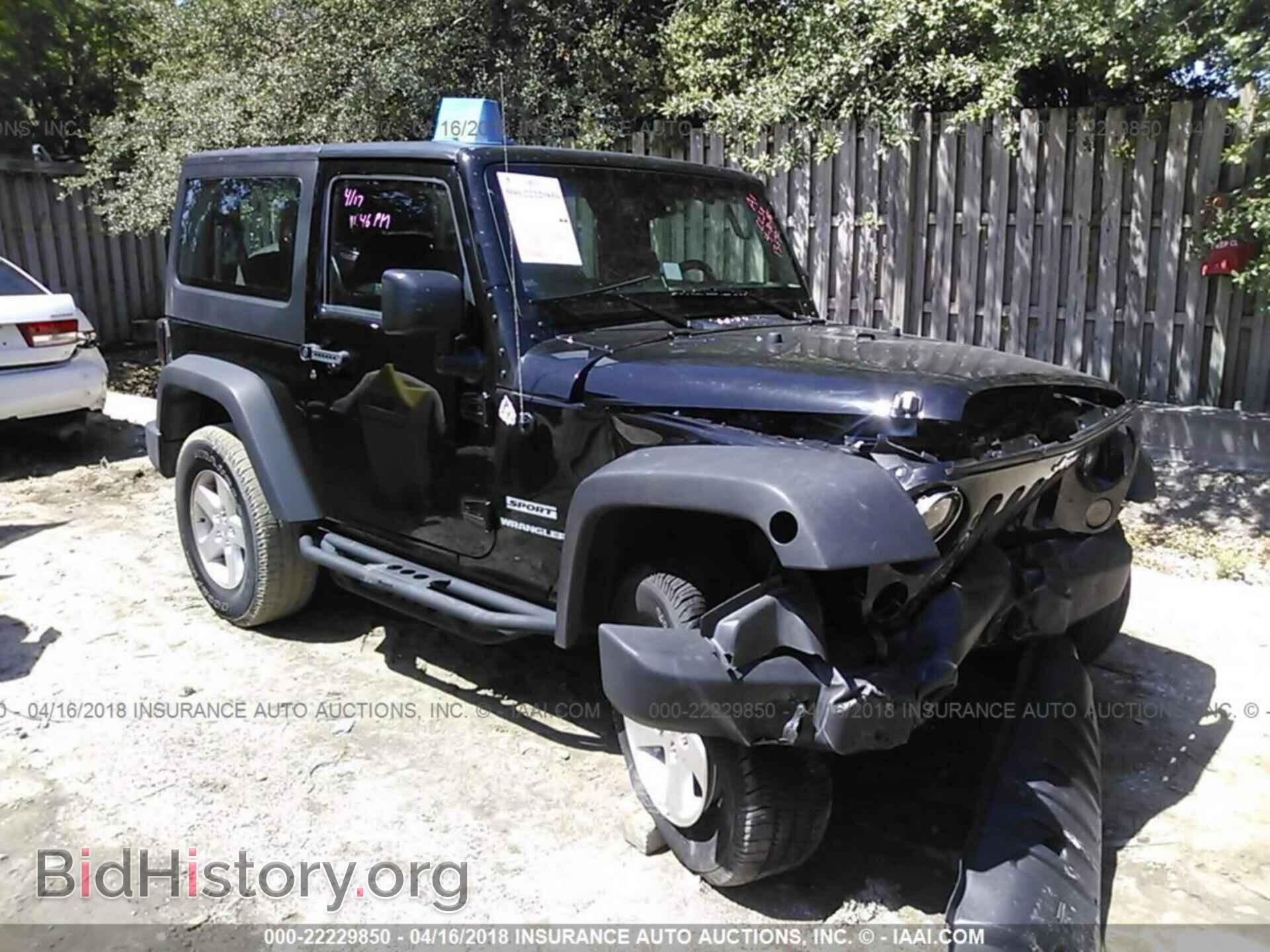 Photo 1C4AJWAG5GL327504 - Jeep Wrangler 2016