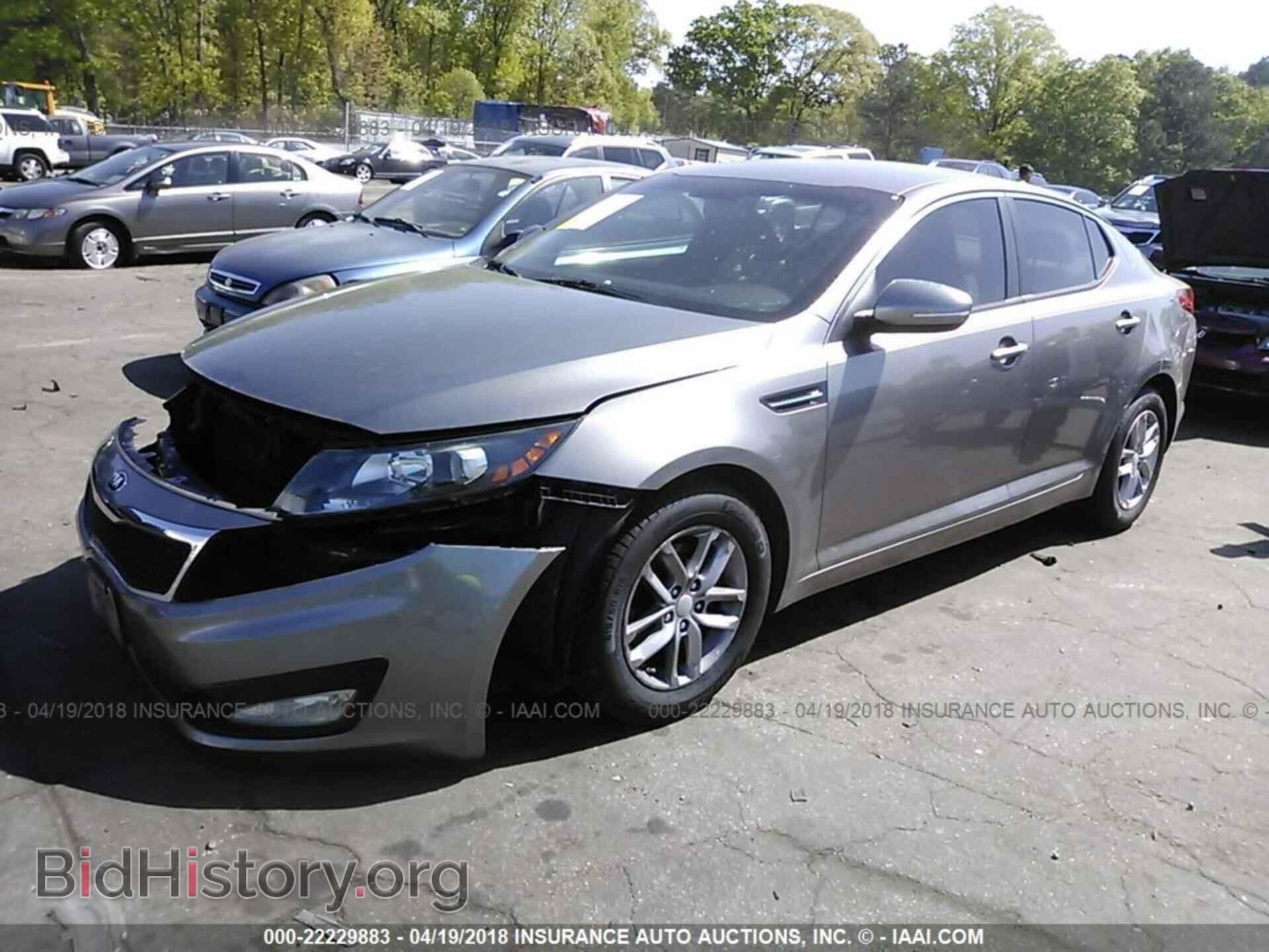 2013 Kia Optima - VIN: 5XXGM4A72DG121655 - Фото 2