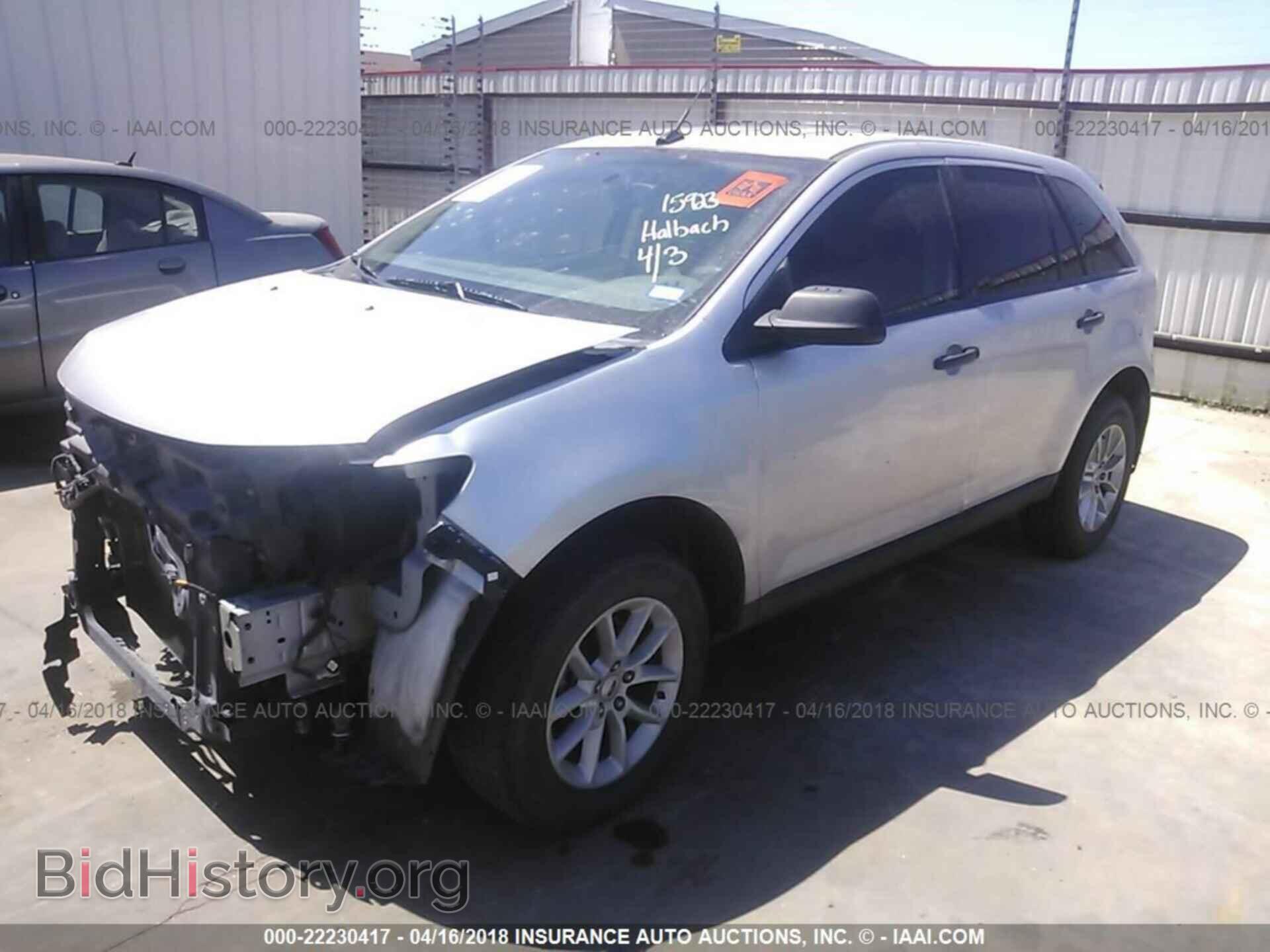 2013 Ford Edge - VIN: 2FMDK3GCXDBC59320 - Фото 2