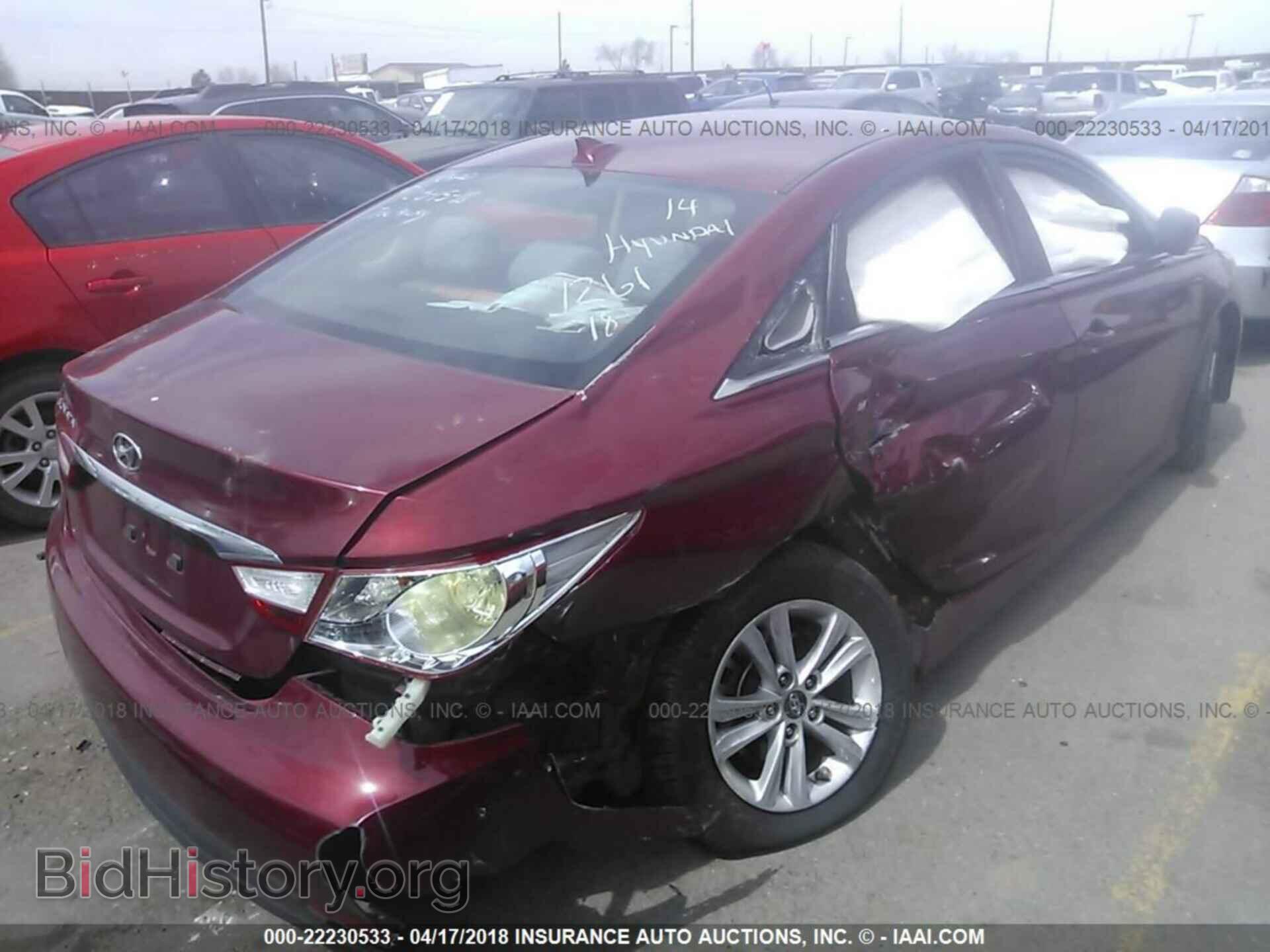 2014 Hyundai Sonata - VIN: 5NPEB4AC0EH937652 - Фото 4